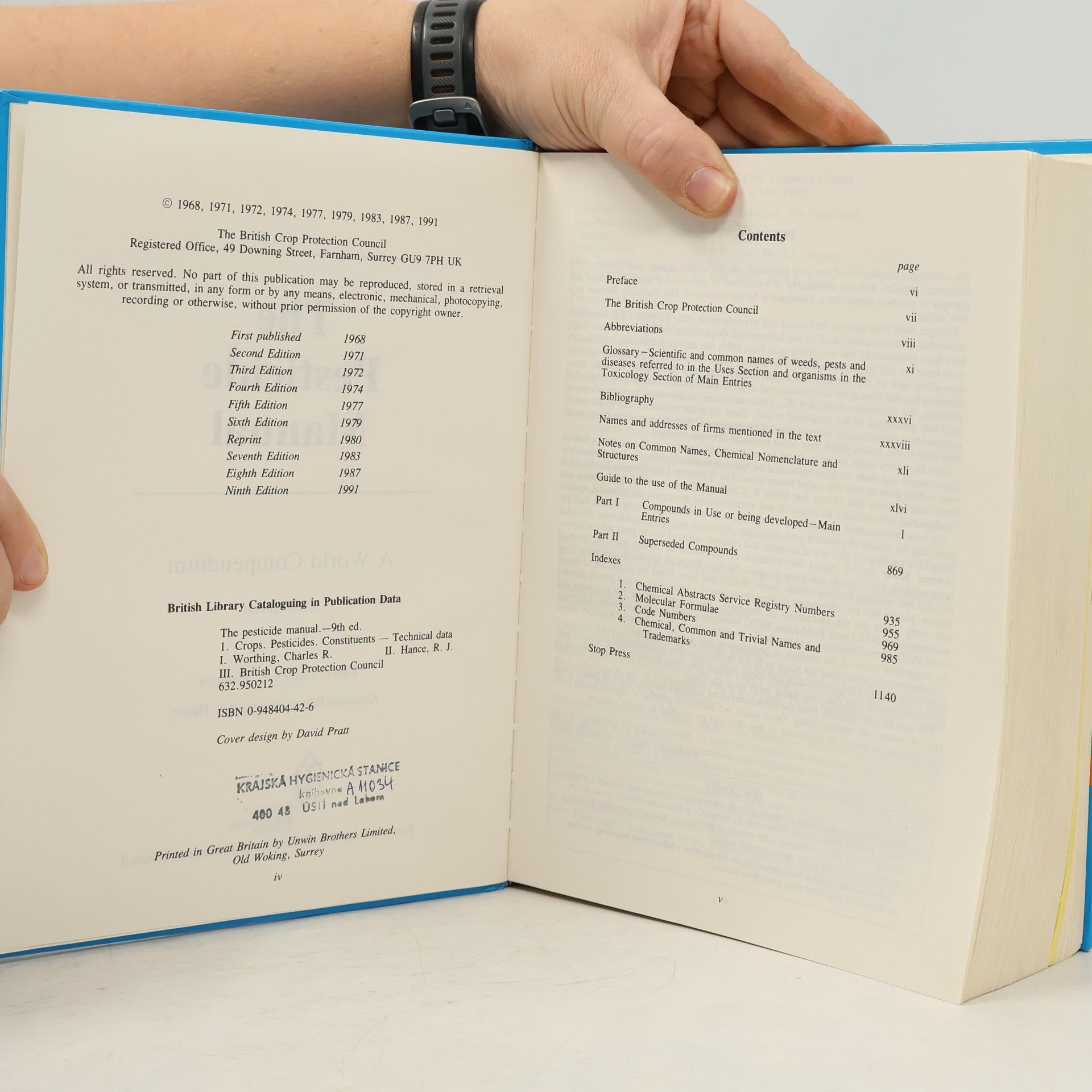 Charles R. Worthing The Pesticide Manual