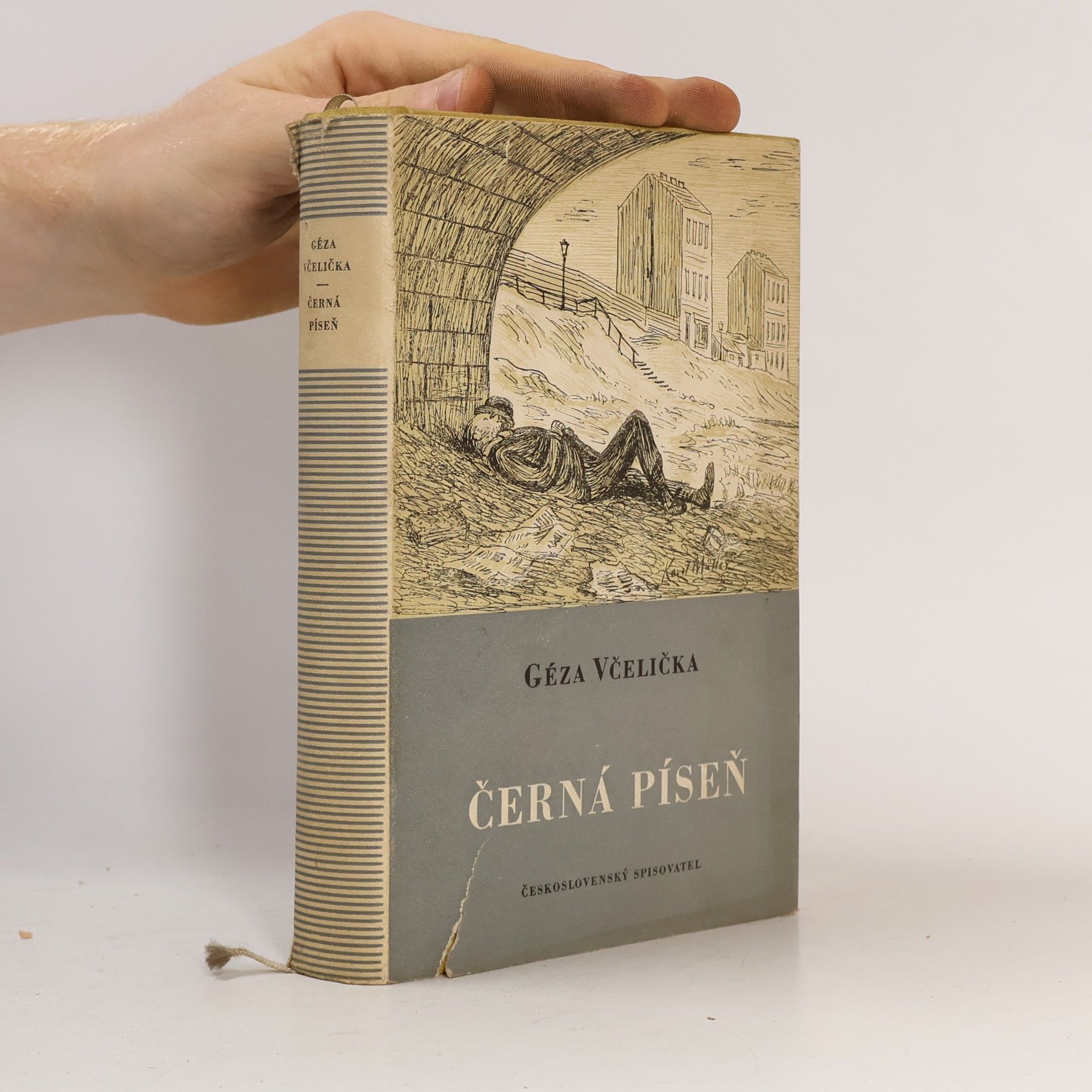 Géza Včelička Černá píseň