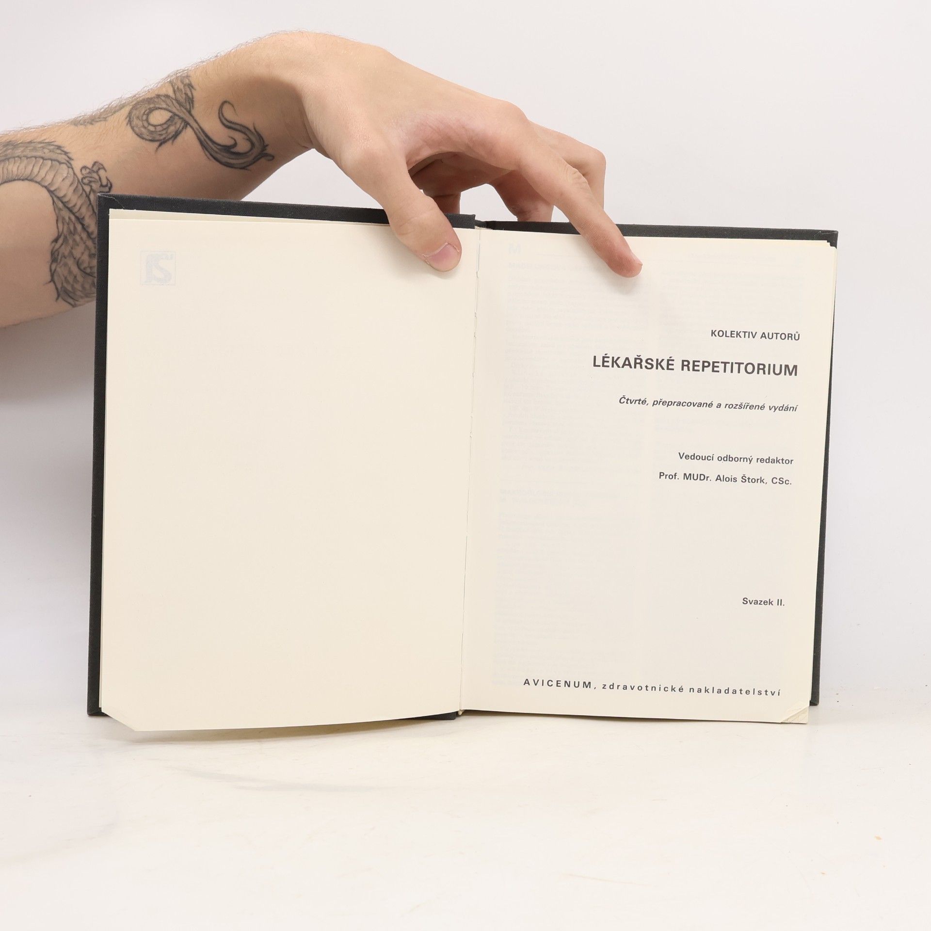 Autores varios Lékařské repetitorium svazek 2. M-Z