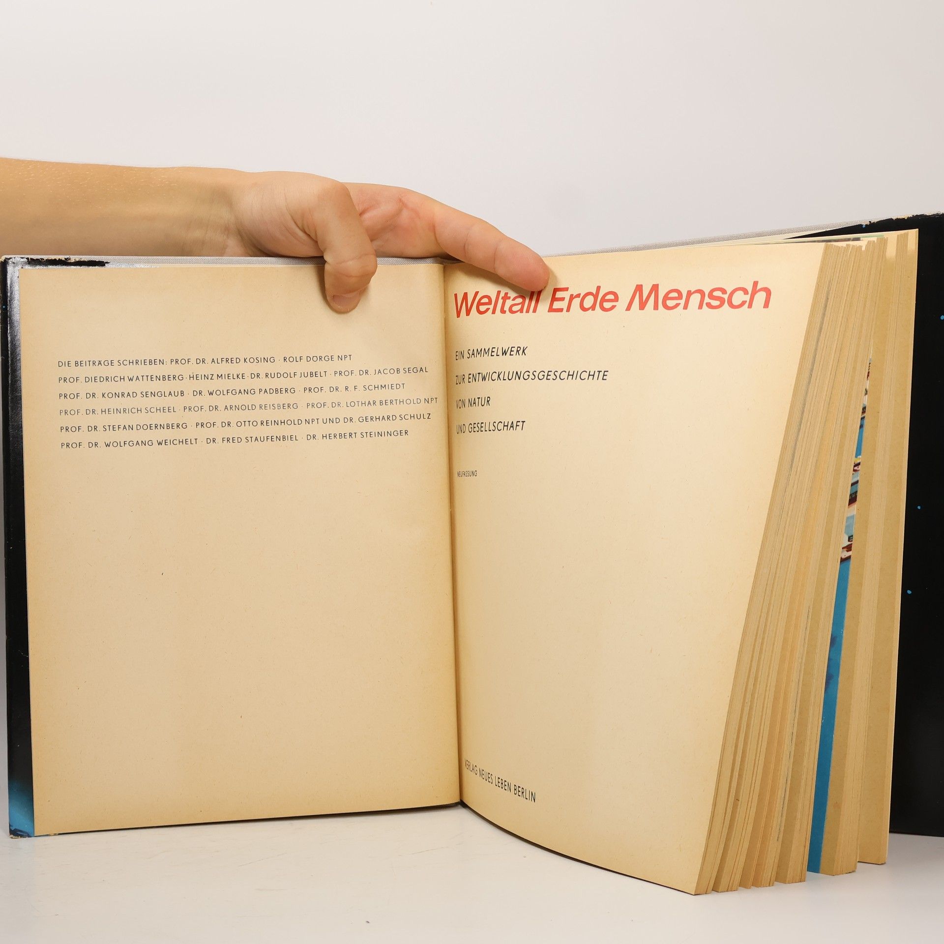 Autorenkollektiv Weltall Erde Mensch