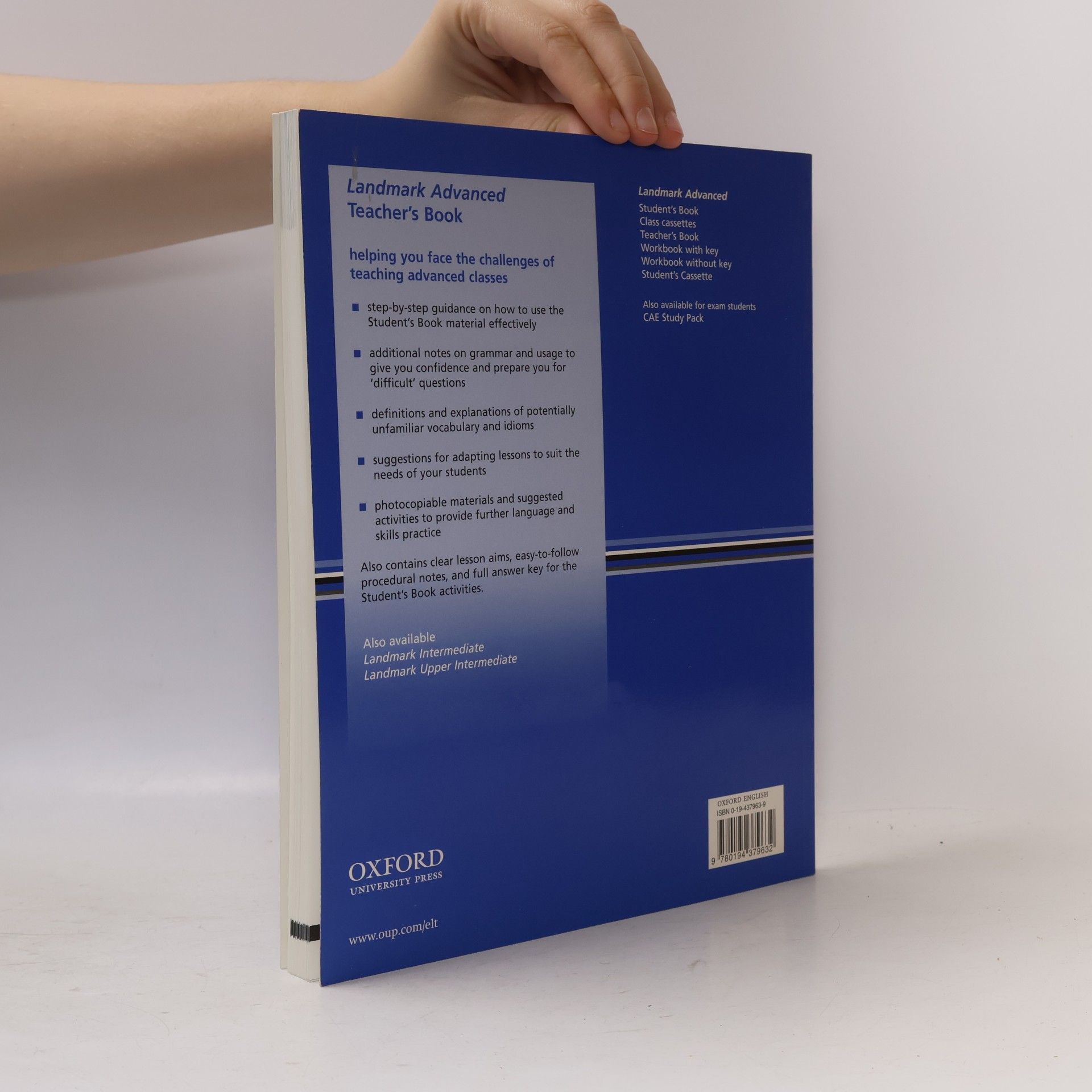 Olivia Date Landmark Advanced. Teacher's Book