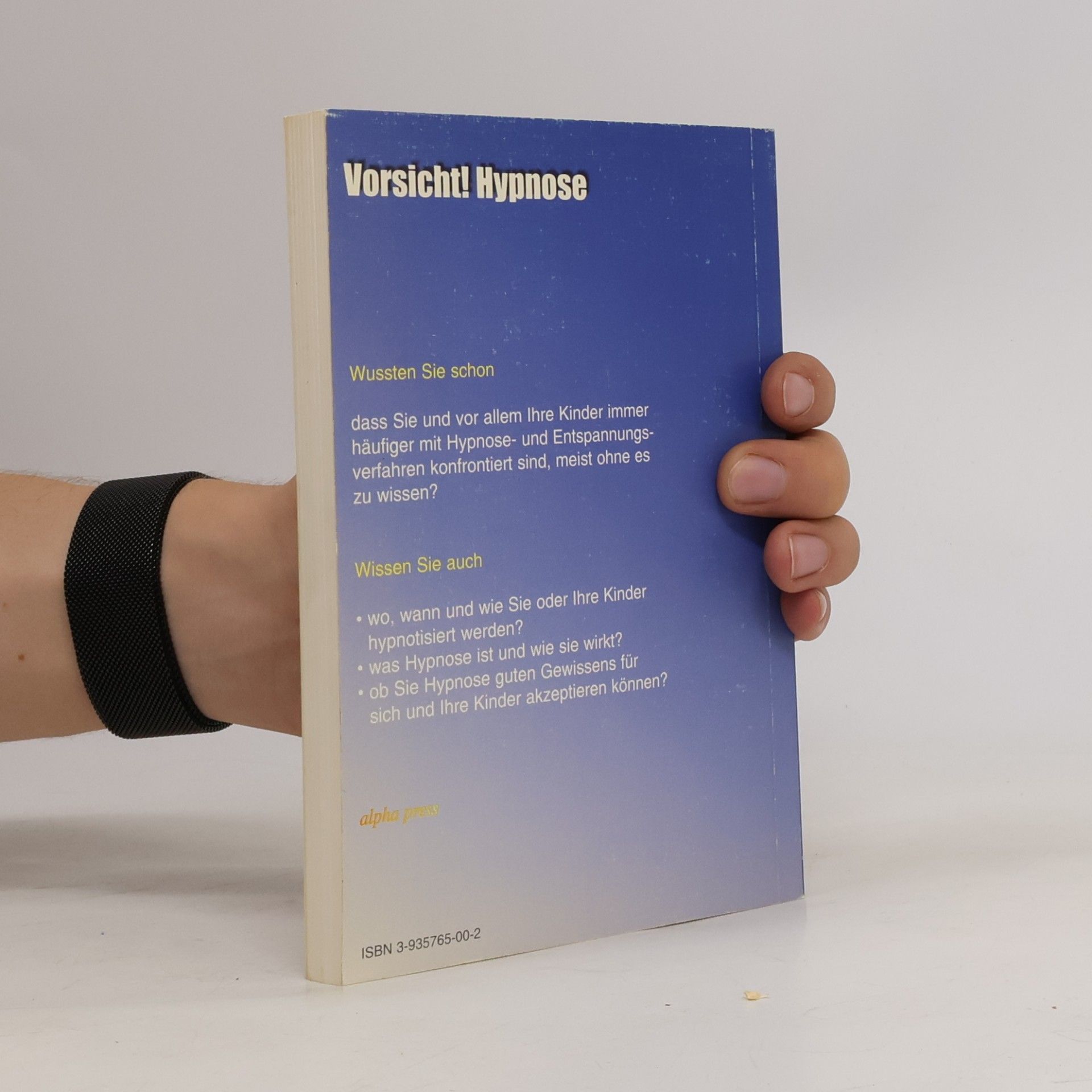 Reinhard Franzke Vorsicht! Hypnose