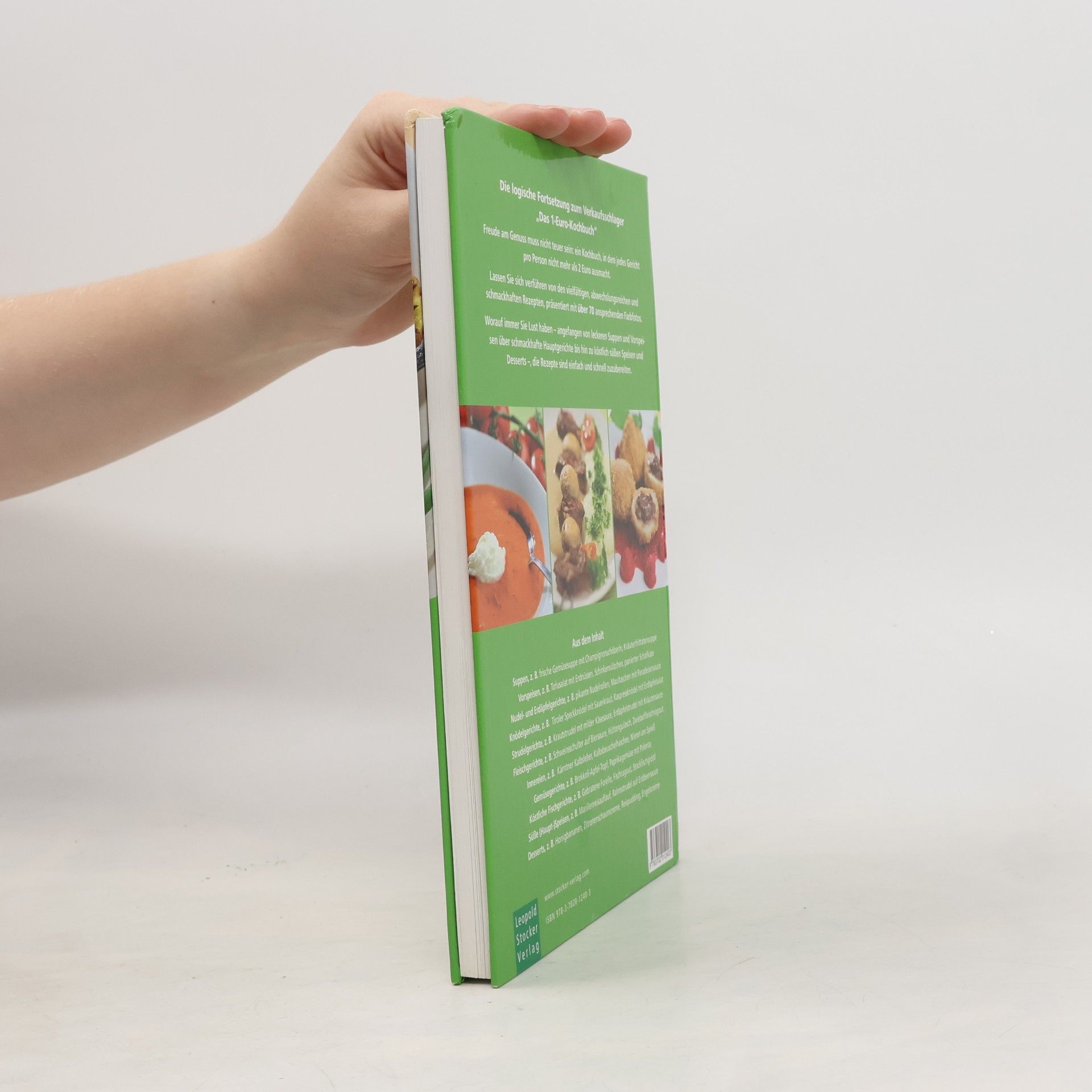 Elisabeth Degenhart Das 2-Euro-Kochbuch