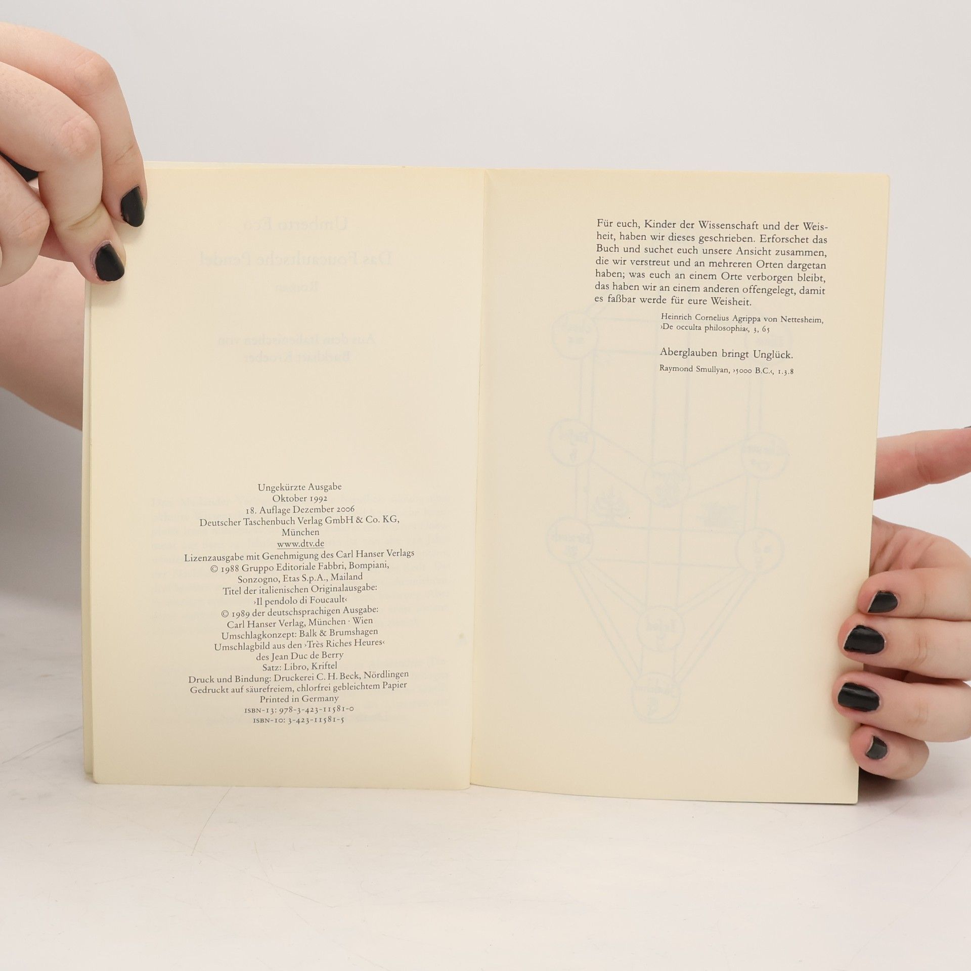 Umberto Eco Das Foucaultsche Pendel