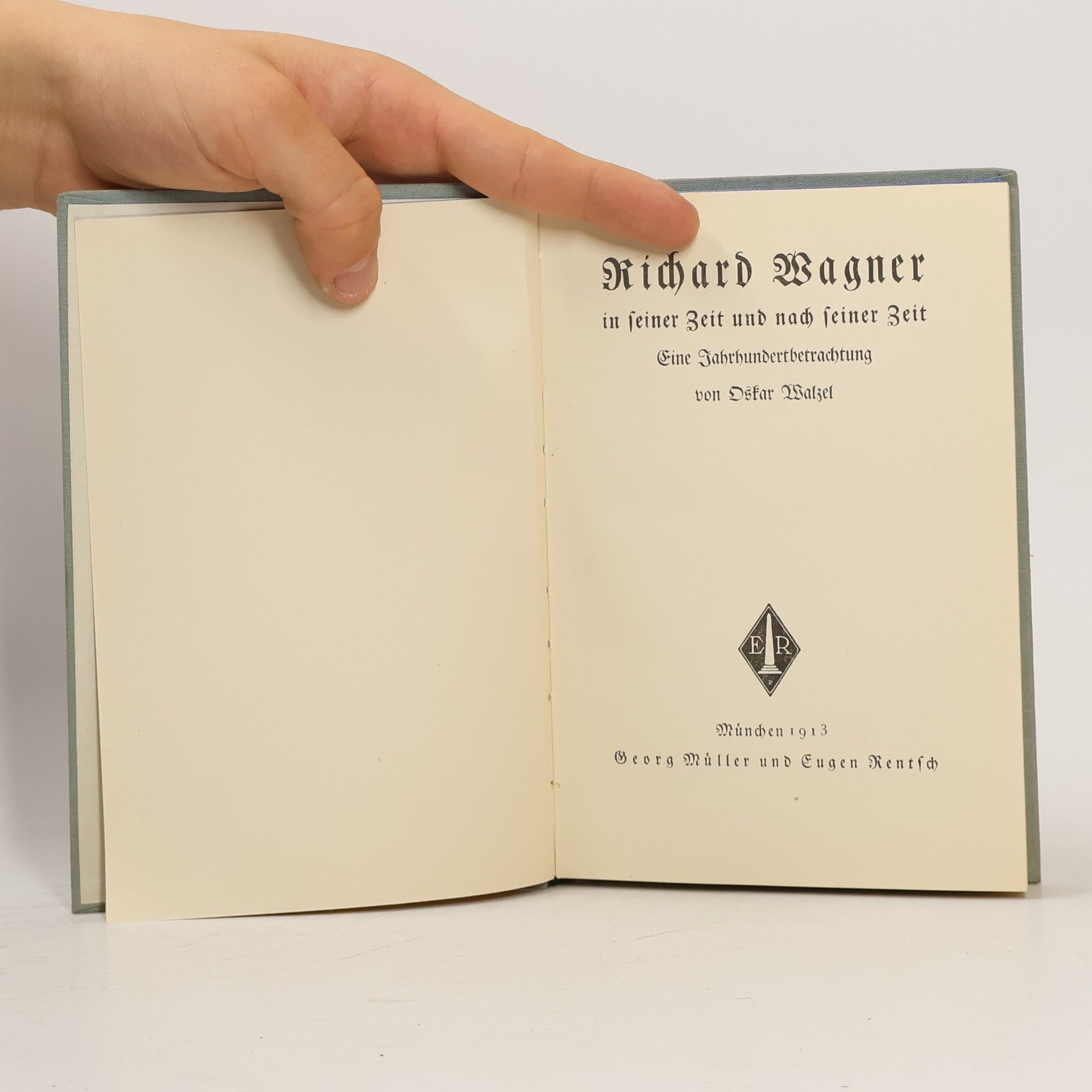 Oskar Walzel Richard Wagner