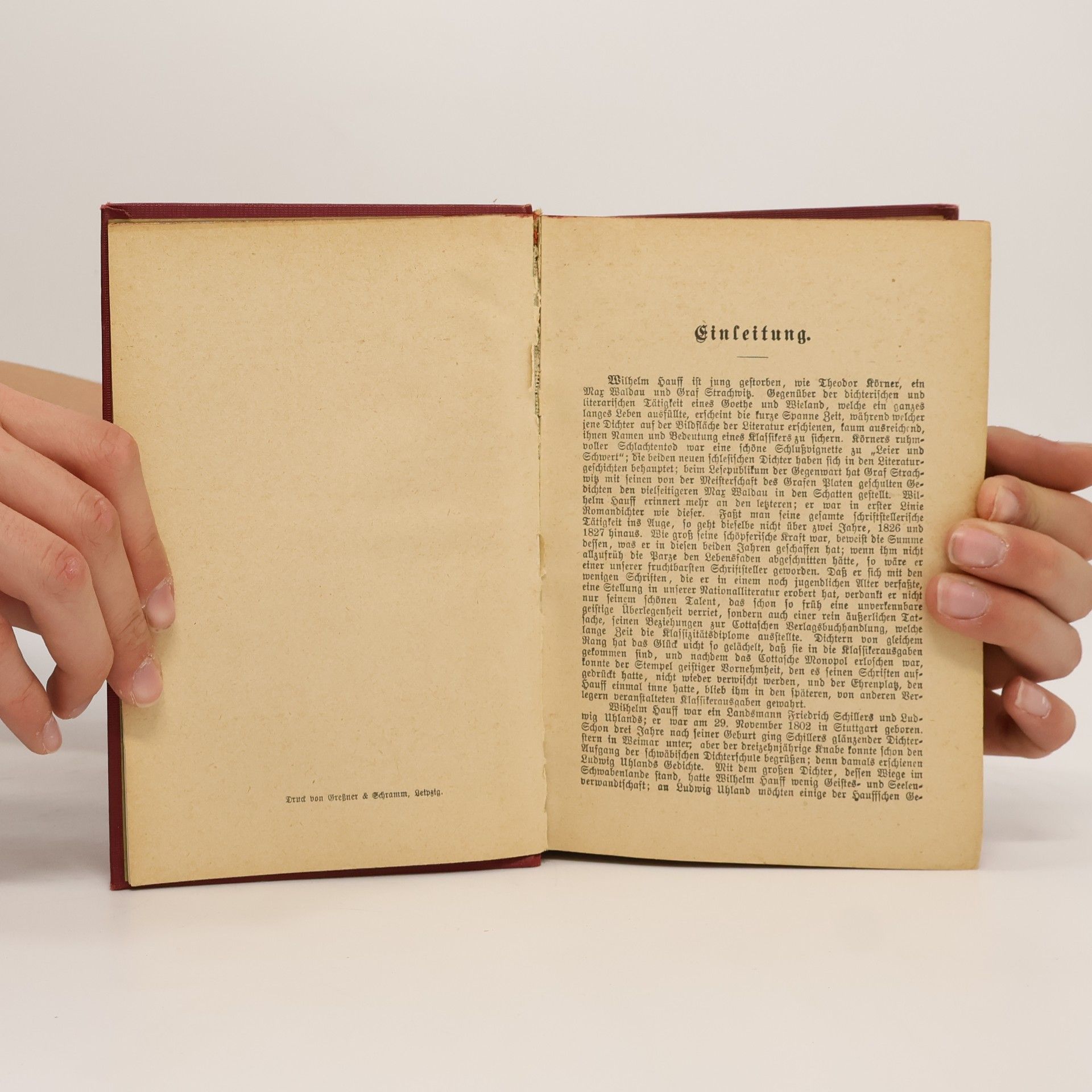Wilhelm Hauff Sämtliche Werke 1-2