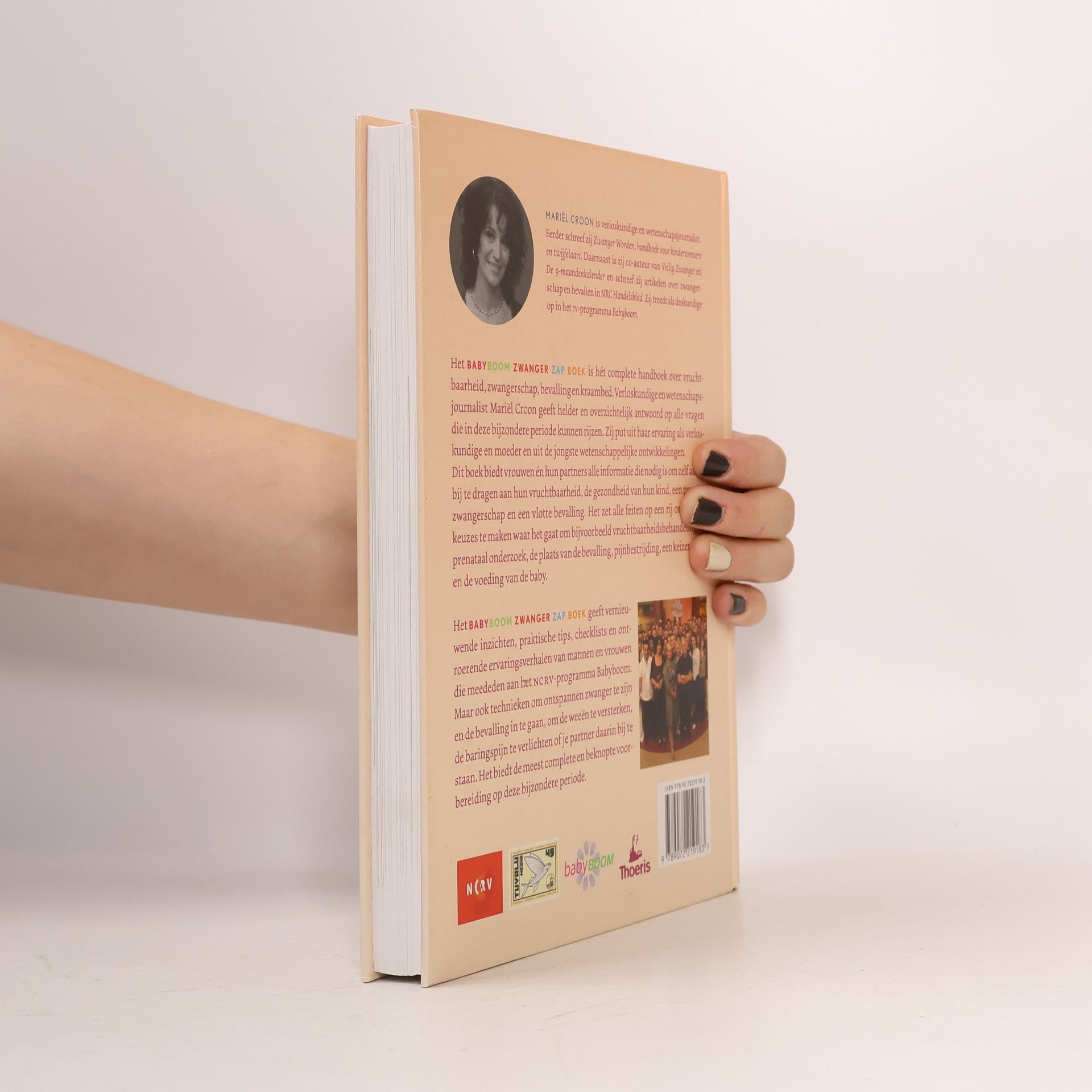 Mari͏̈el Croon Babyboom zwanger zap boek