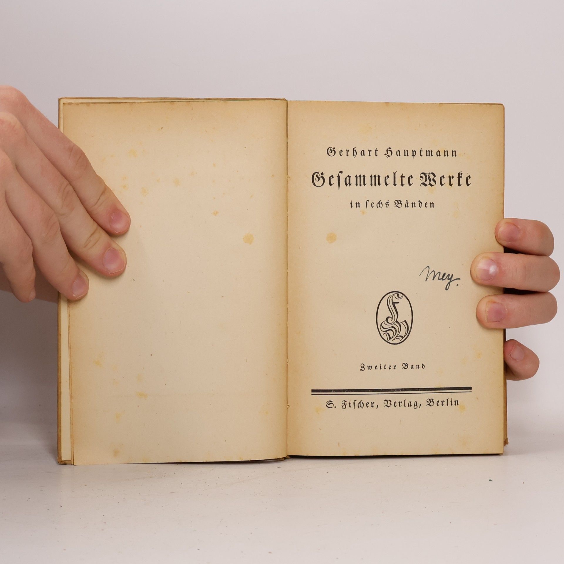 Gerhart Hauptmann Gesammelte Werke 2