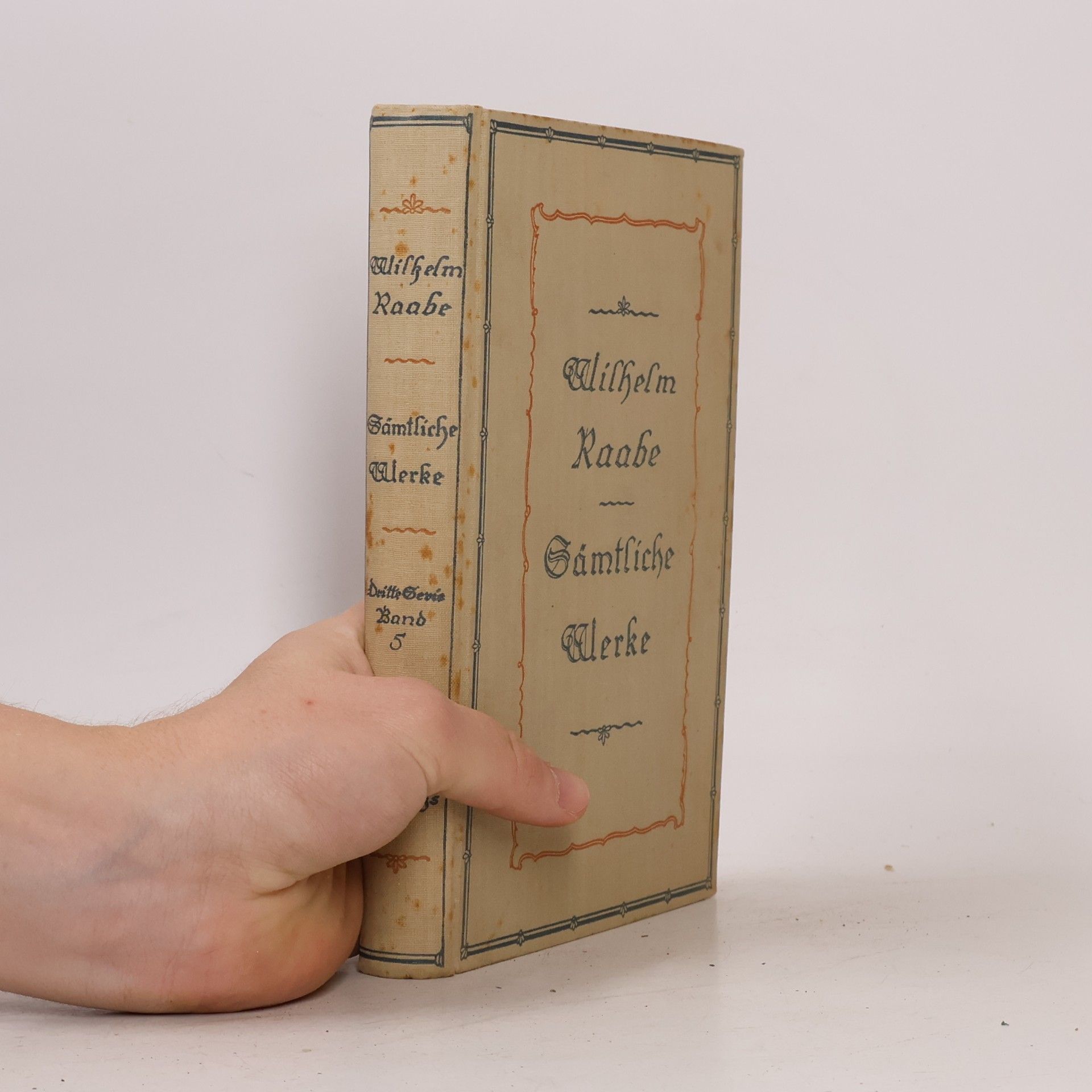 Wilhelm Raabe Sämtliche Werke 5
