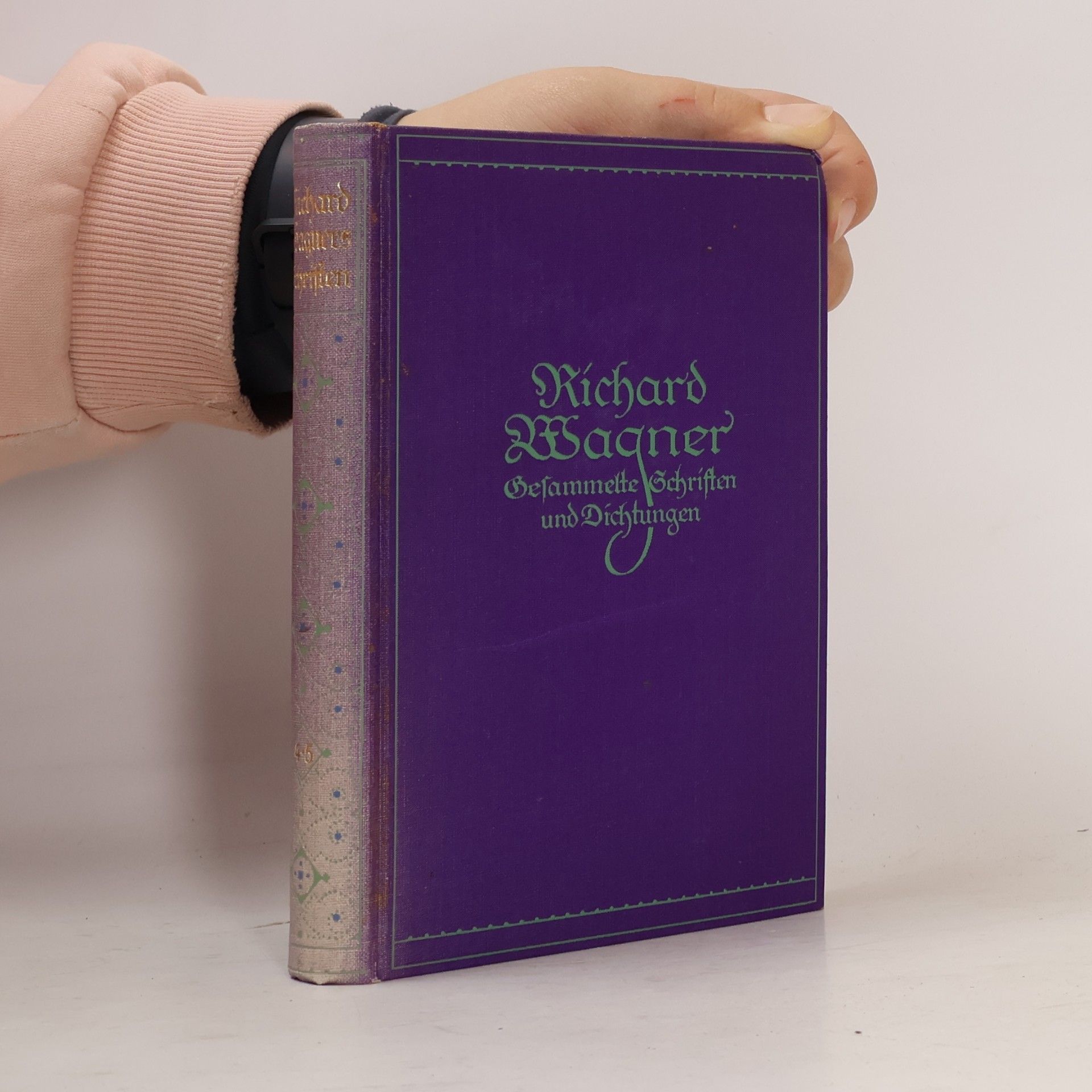 Richard Wagner Gesammelte Schriften und Dichtungen 4