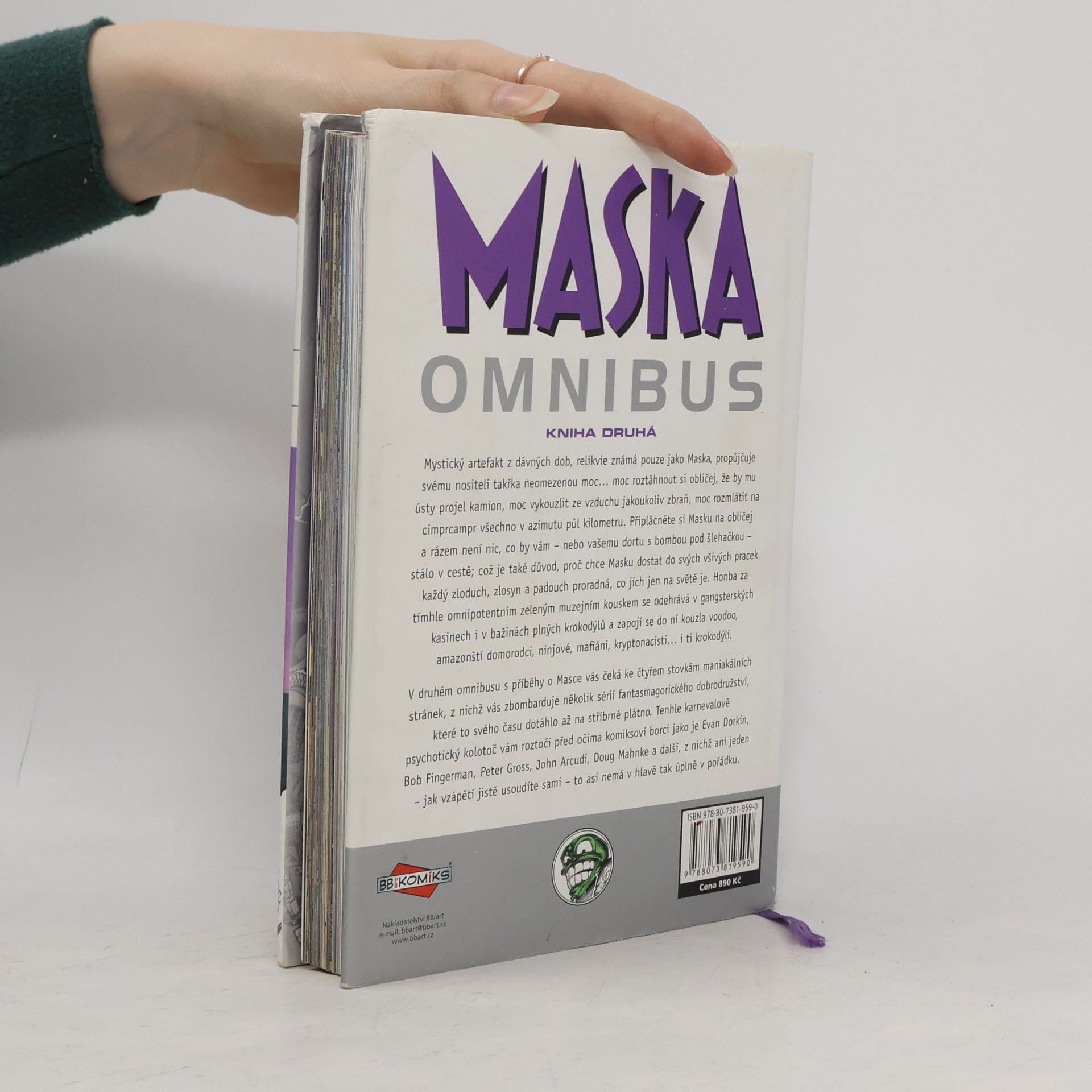 Evan Dorkin Maska omnibus. Kniha druhá