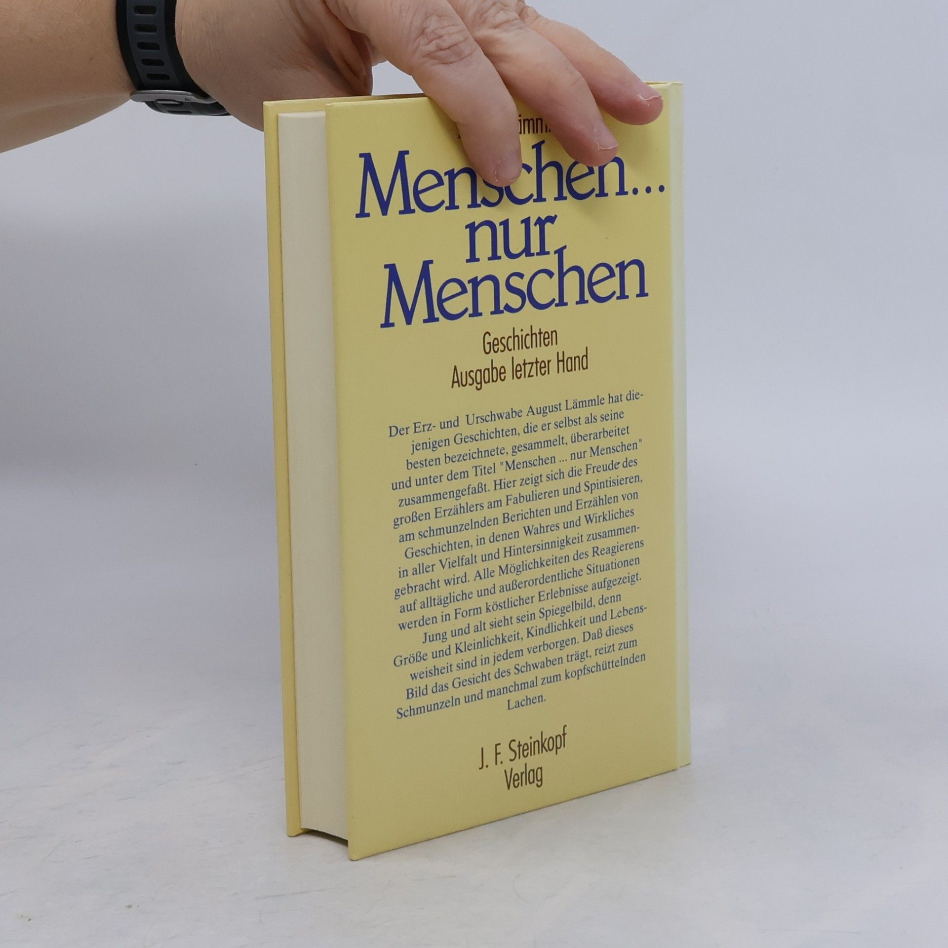 August Lämmle Menschen ... nur Menschen