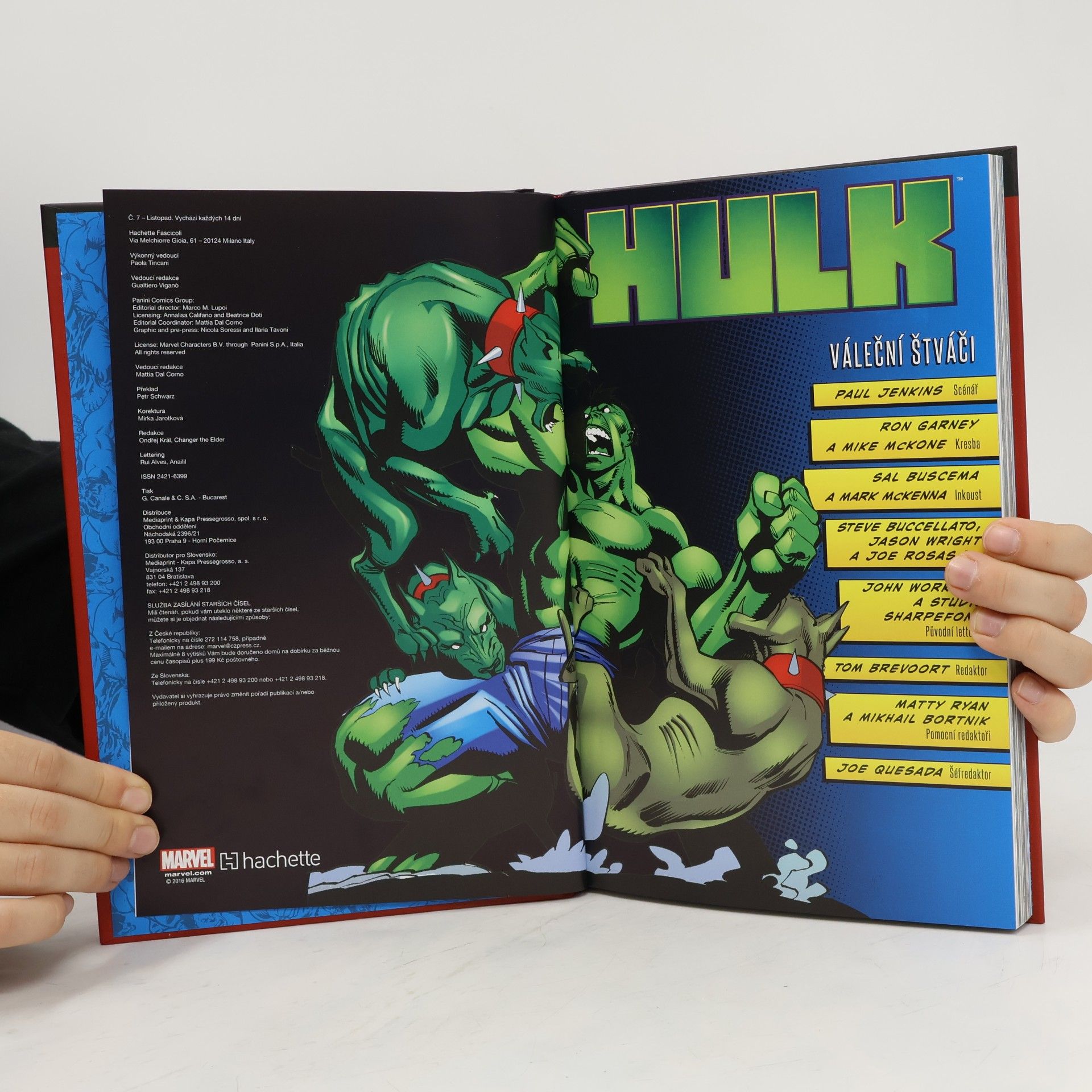 Paul Jenkins Nejmocnější hrdinové Marvelu 7. Hulk