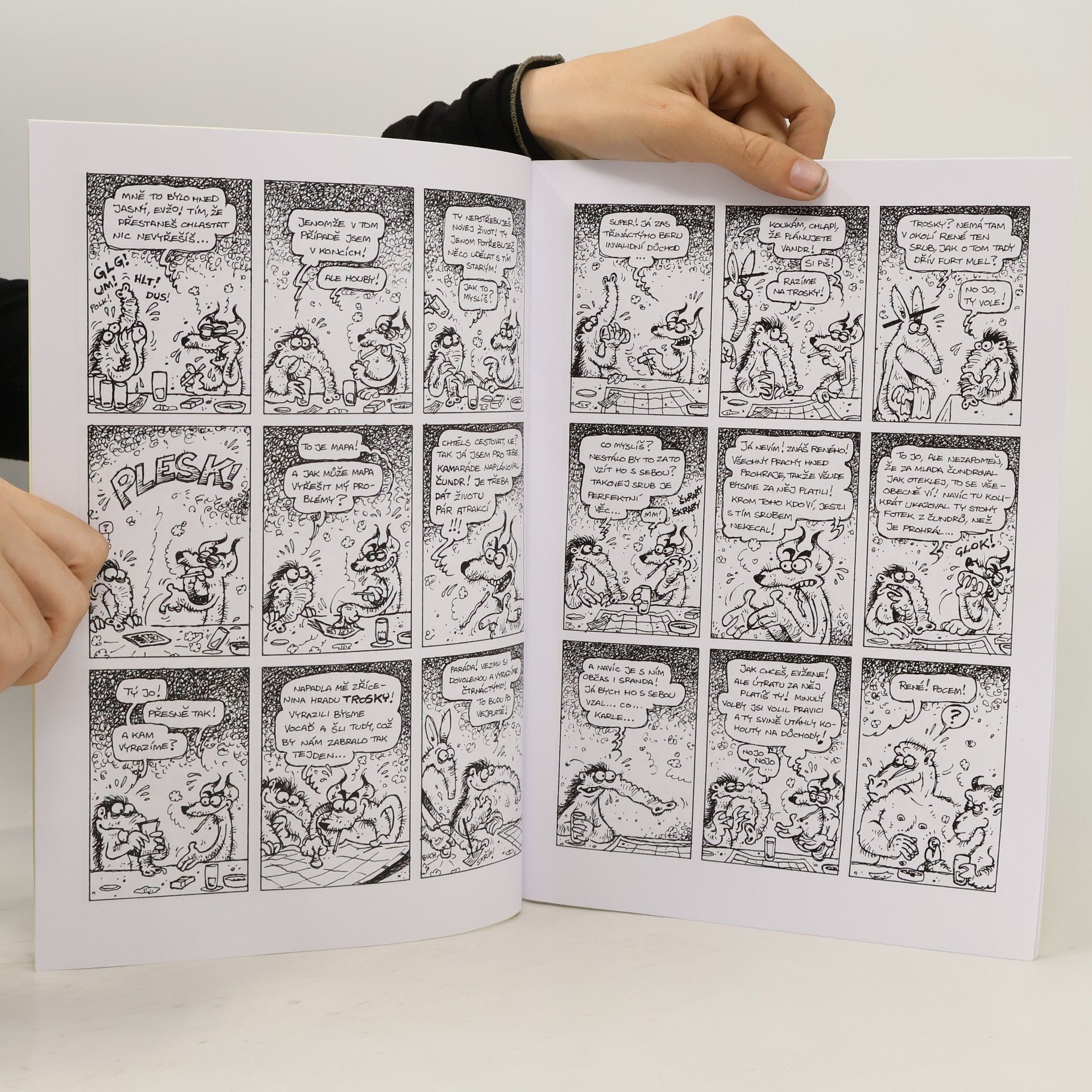Dan Černý Trosky. Undergroundový komiks