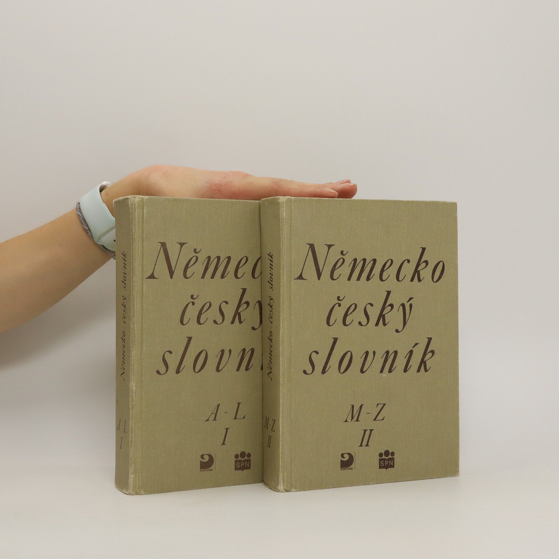 Josef Fanta Německo-český slovník. Deutsch-Tschechisches Wörterbuch. A-L + M-Z