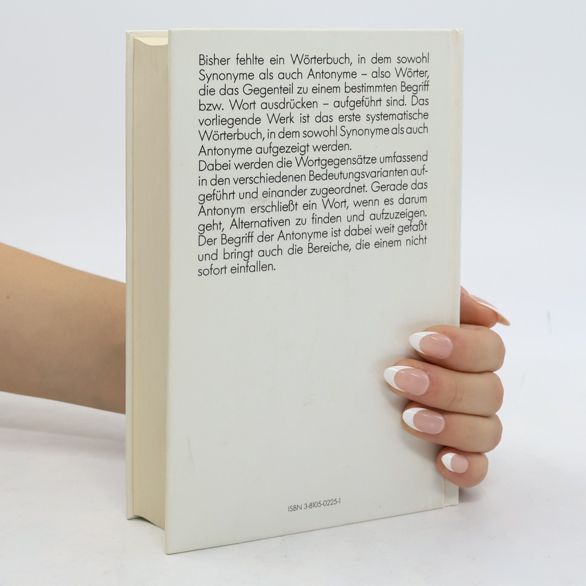 Erich Bulitta Wörterbuch der Synonyme und Antonyme