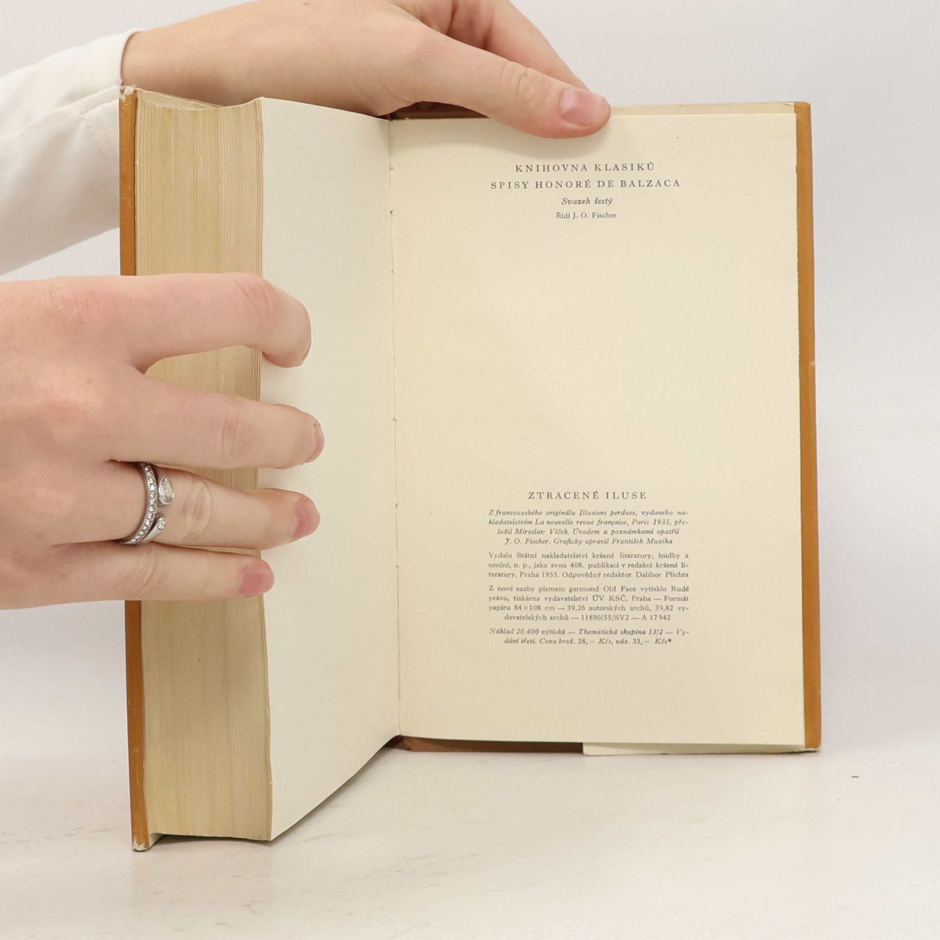Honoré de Balzac Ztracené iluse