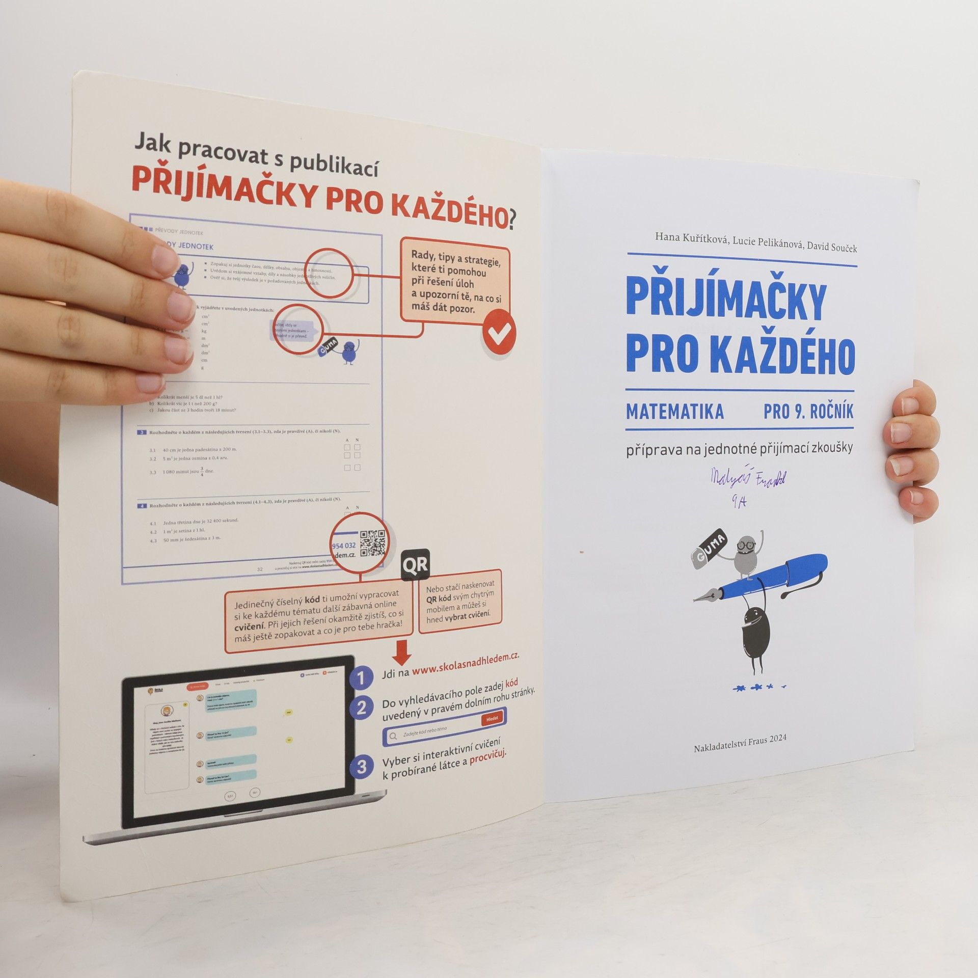 Hana Kuřítková Přijímačky pro každého Matematika 9. ročník