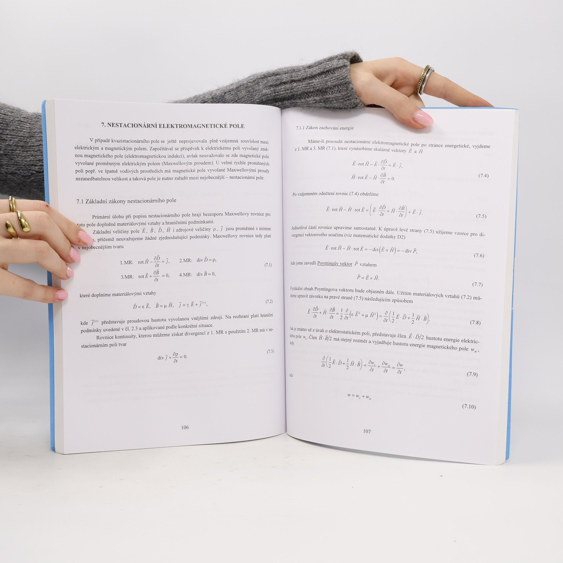 Marie Čechová Teorie elektromagnetického pole