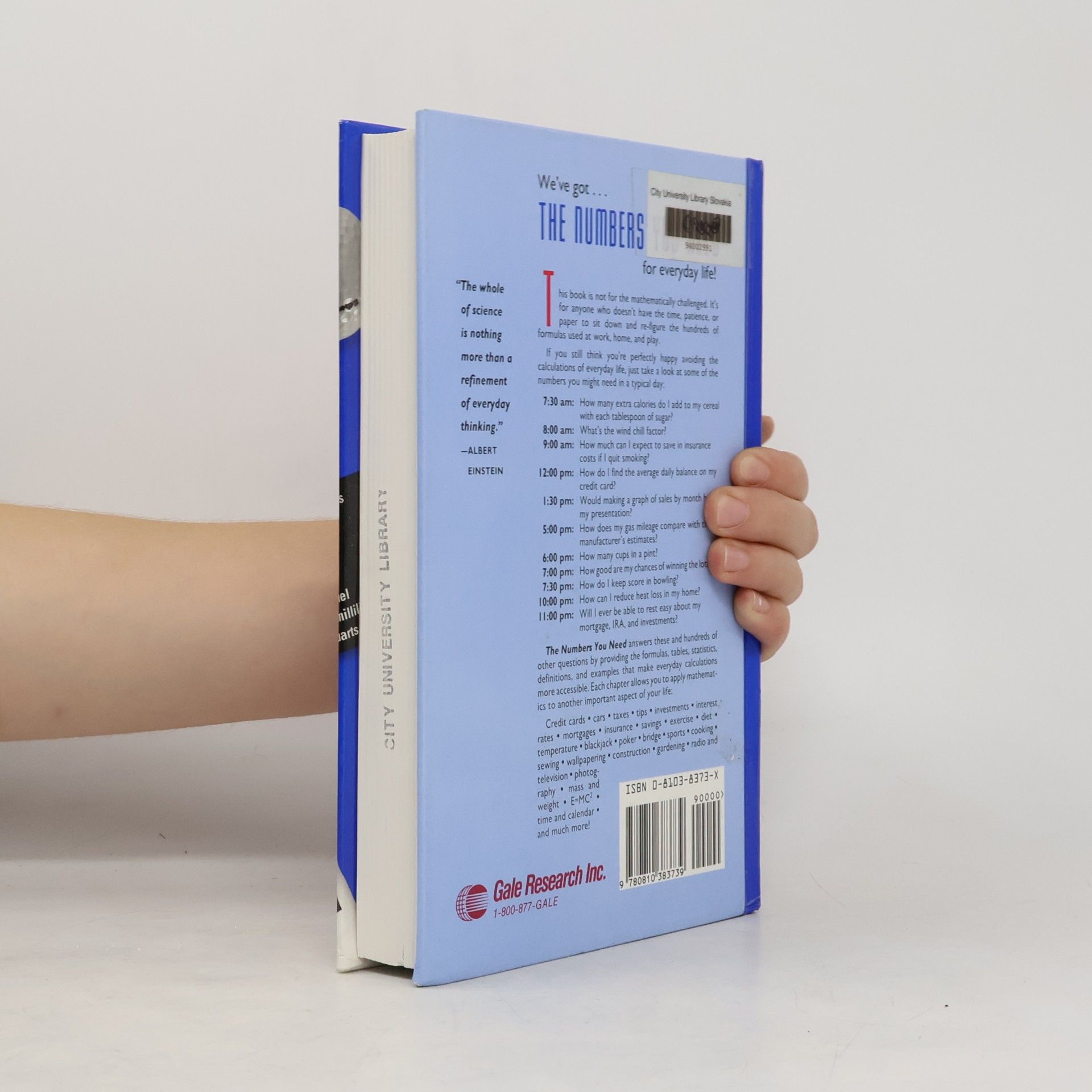 Nigel J. Hopkins The Numbers You Need