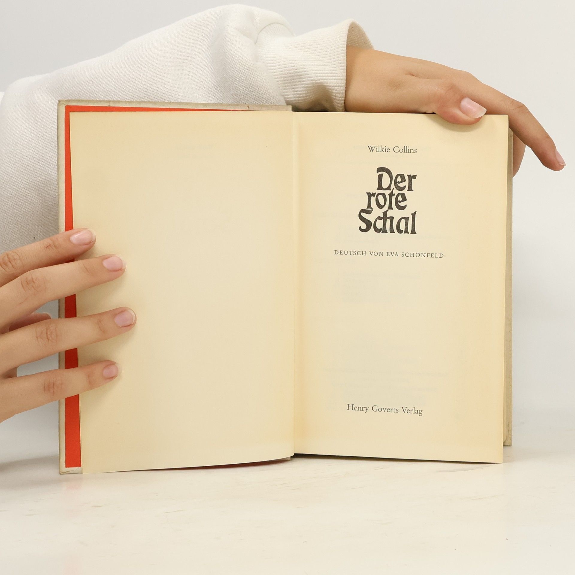 Wilkie Collins Der rote Schal