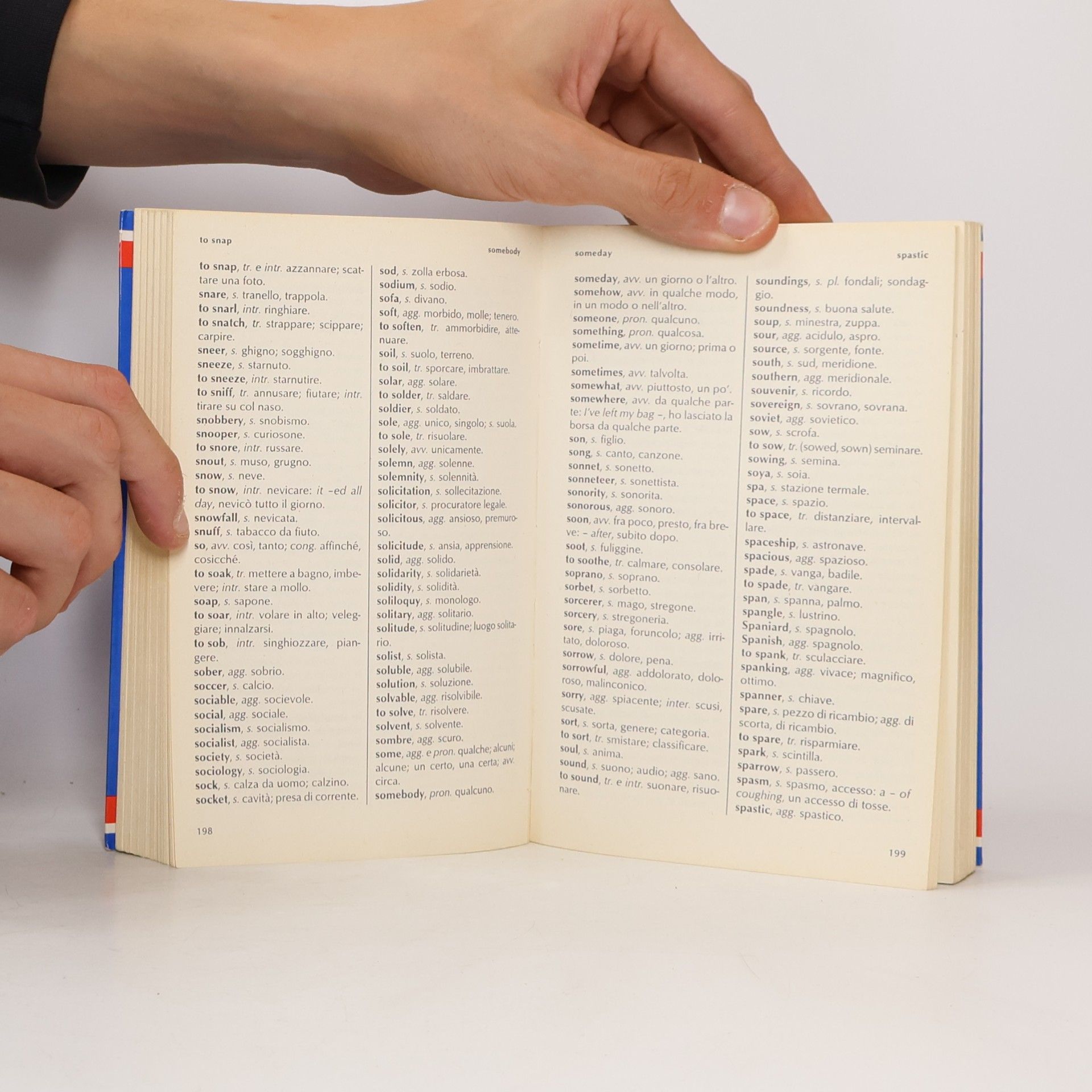 F. Pierini Dizionario inglese-italiano, italiano-inglese