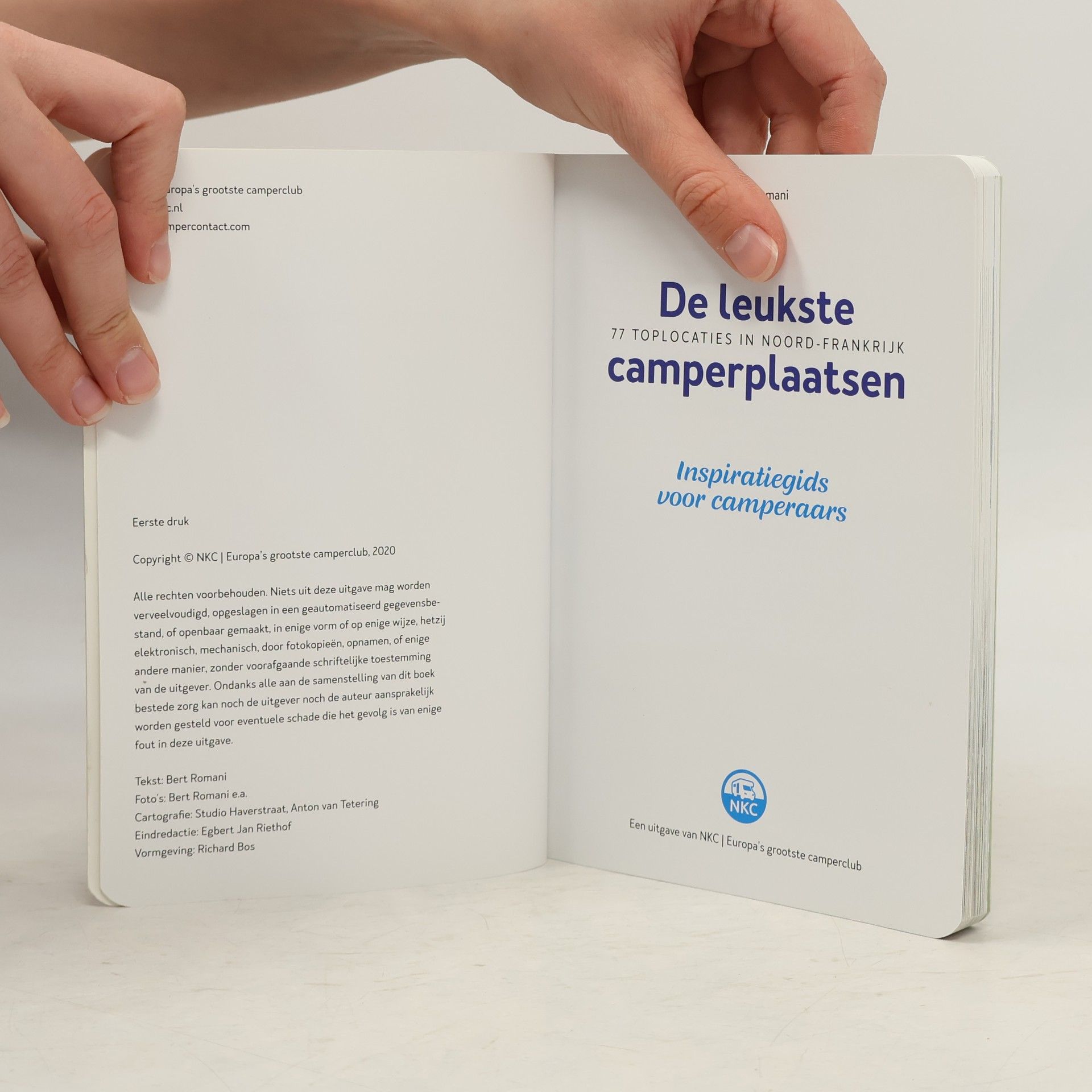 Bert Romani De leukste camperplaatsen