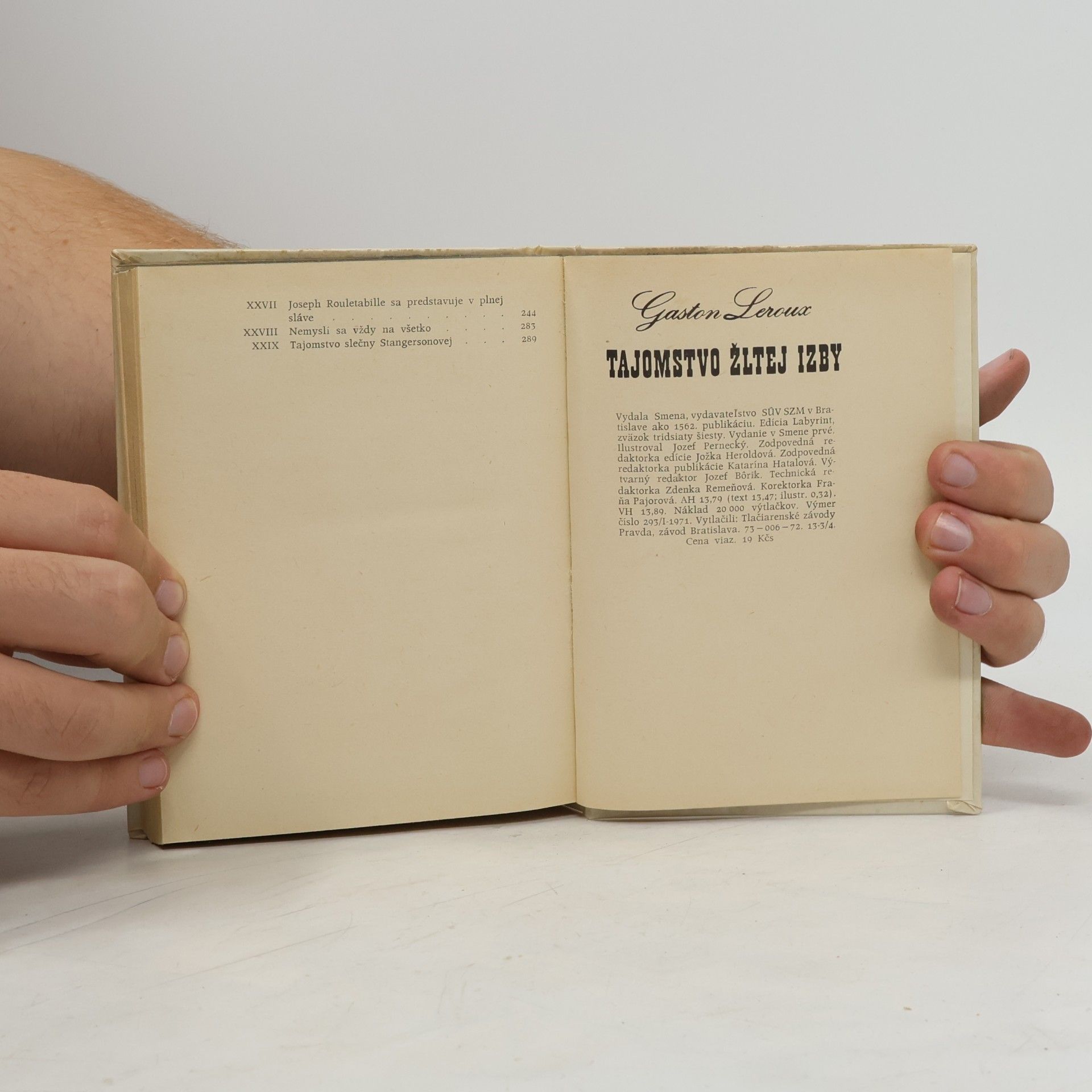 Gaston Leroux Tajomstvo žltej izby