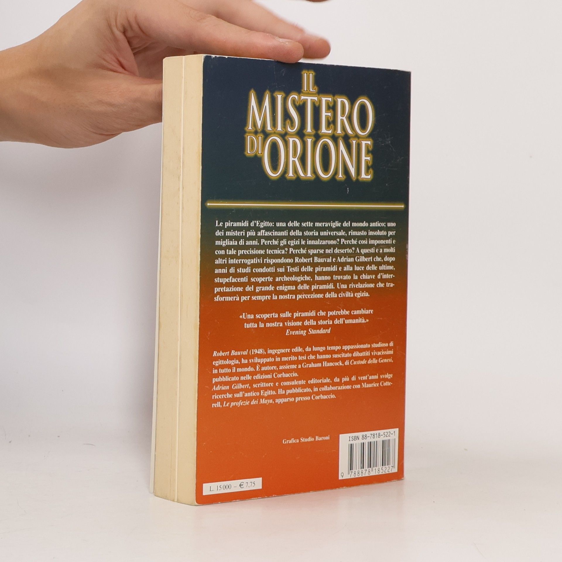 Adrian Gilbert Il mistero di Orione