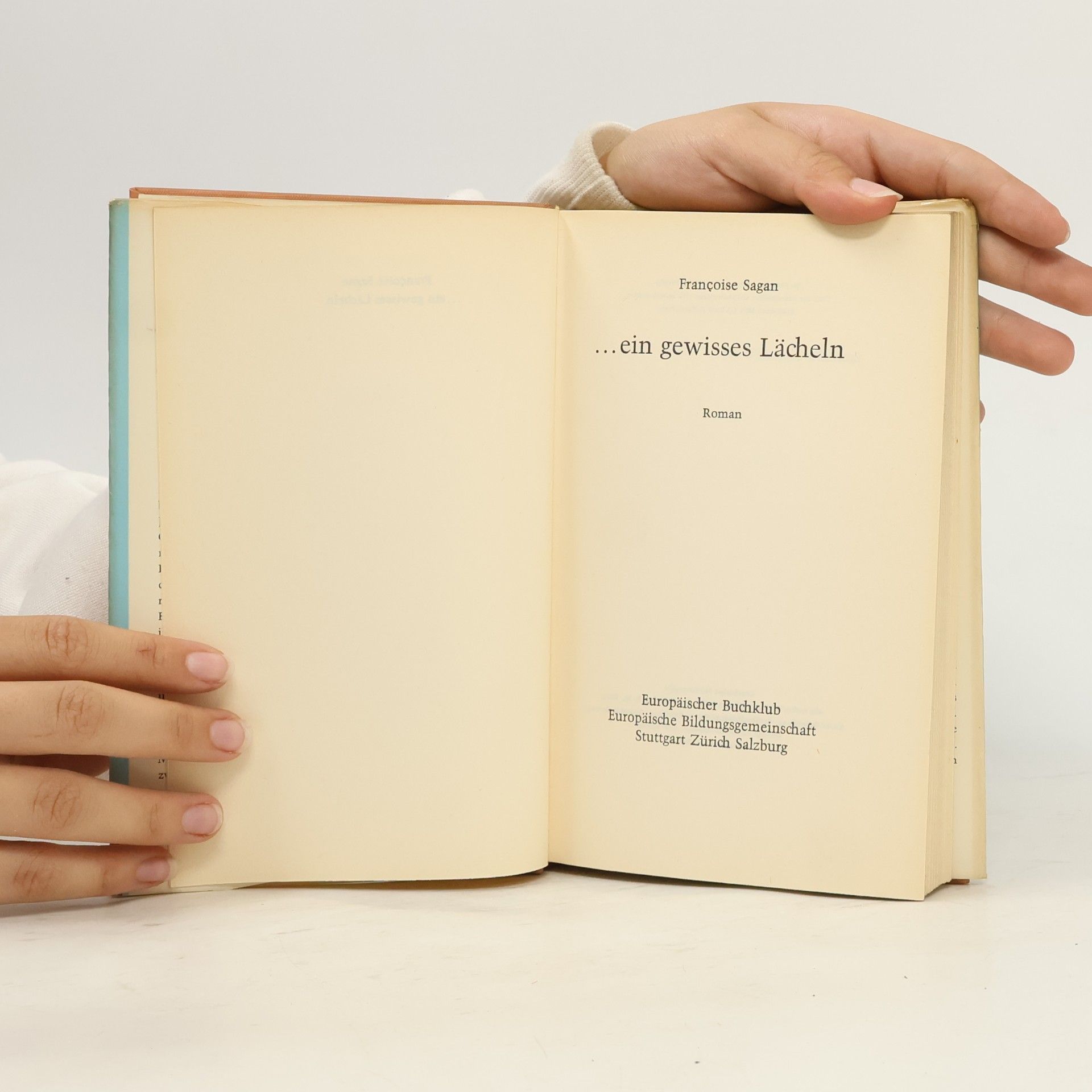 Françoise Sagan Ein Gewisses Lächeln