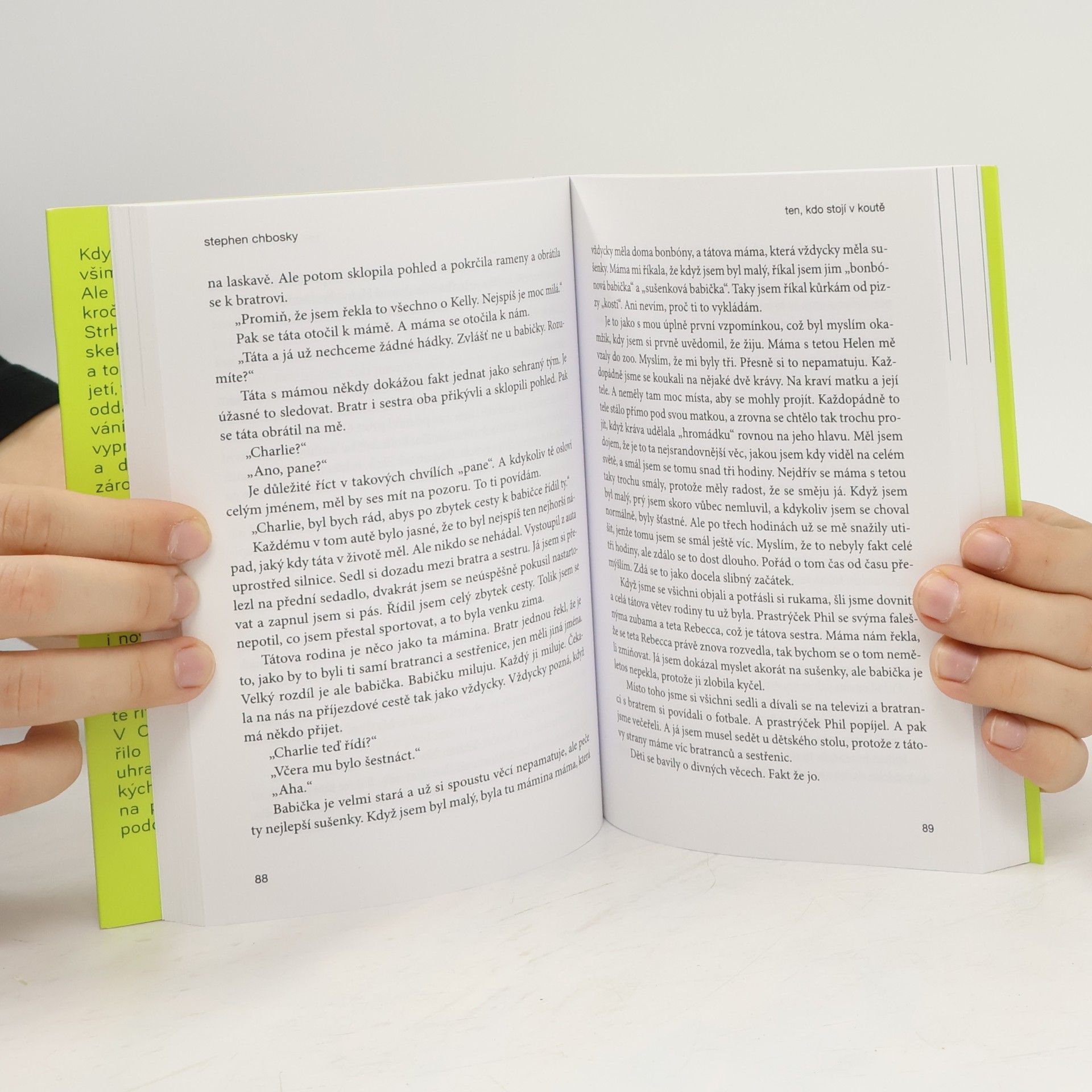 Stephen Chbosky Ten, kdo stojí v koutě