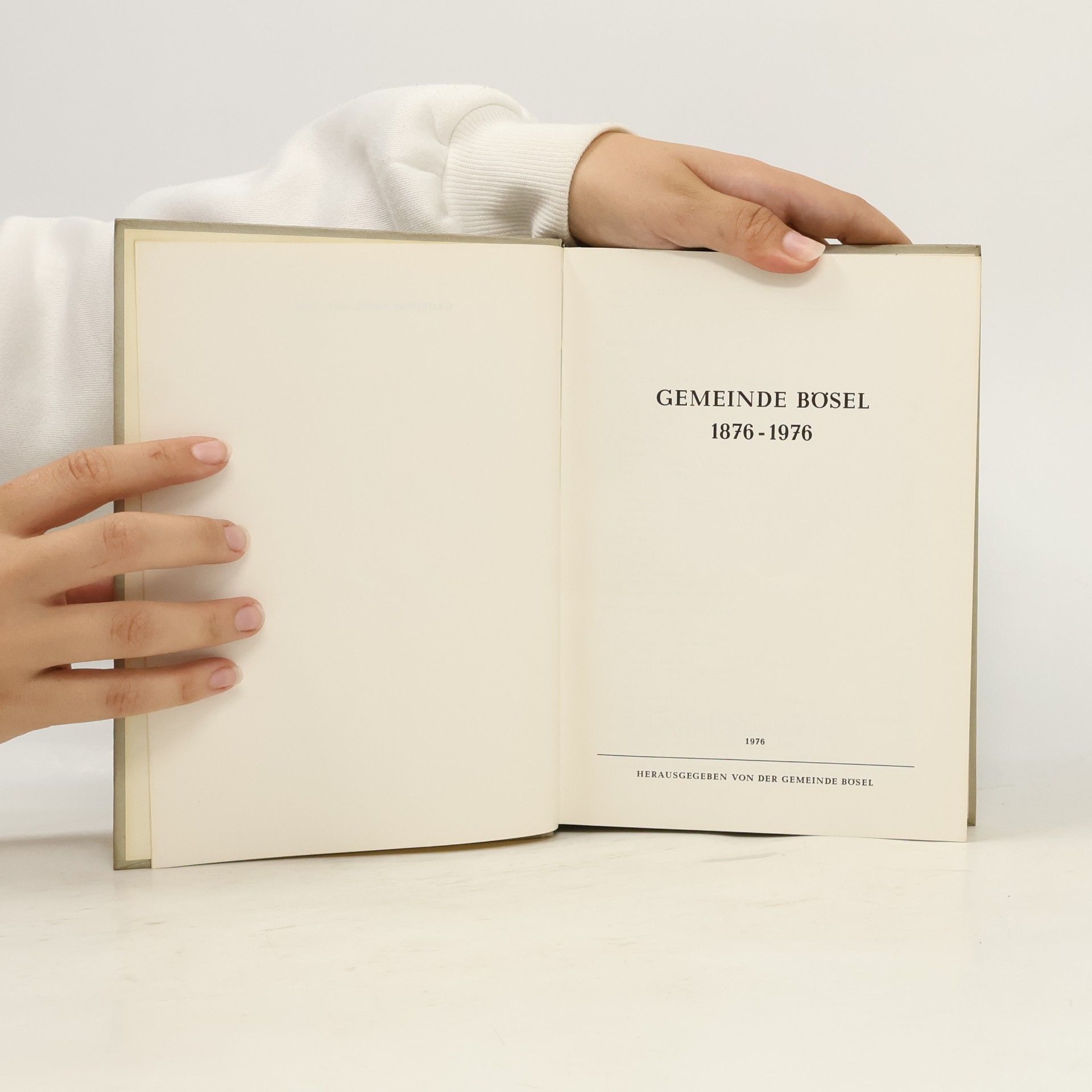Autorenkollektiv Gemeinde Bösel 1976-1976