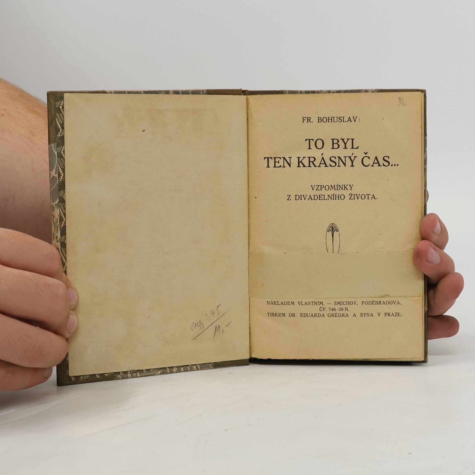 Fr. Bohuslav To byl ten krásný čas