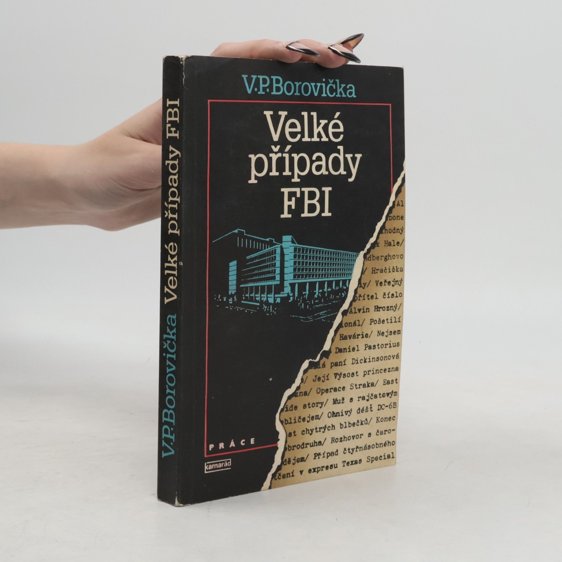 Václav Pavel Borovička Velké případy FBI