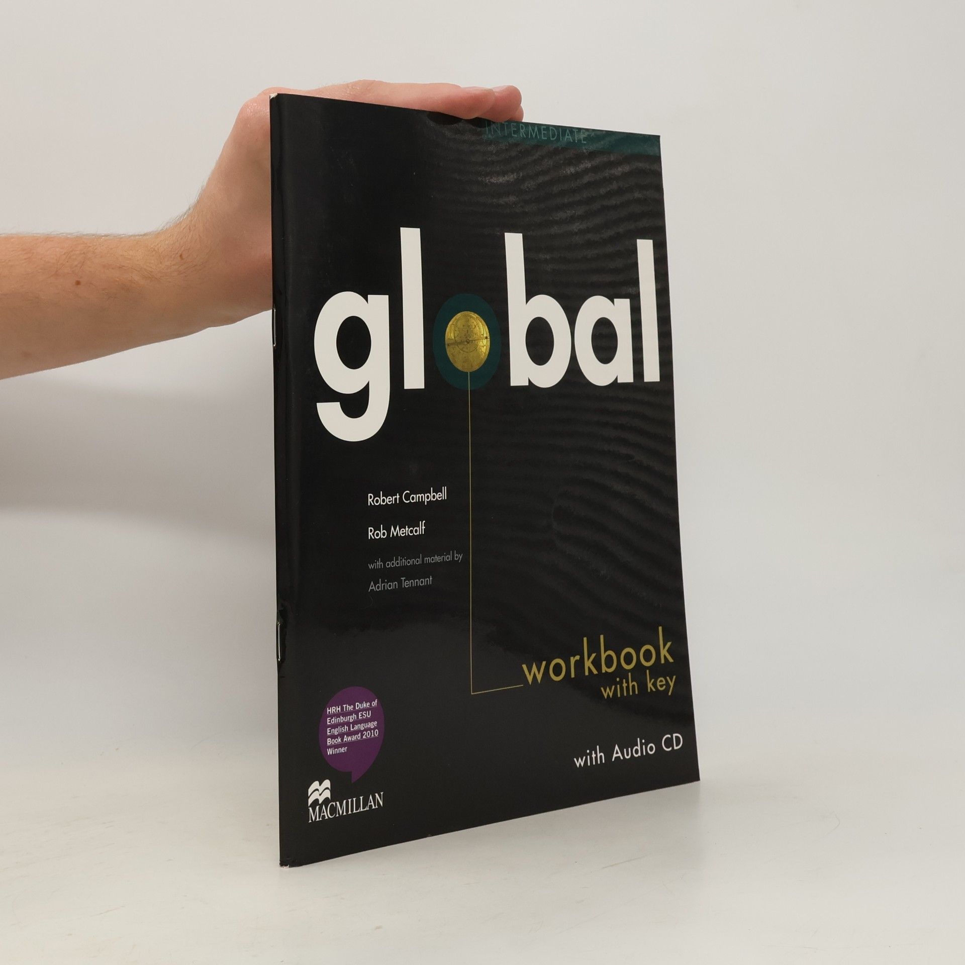 Rob Metcalf Global Intermediate Workbook With Key With Audio CD