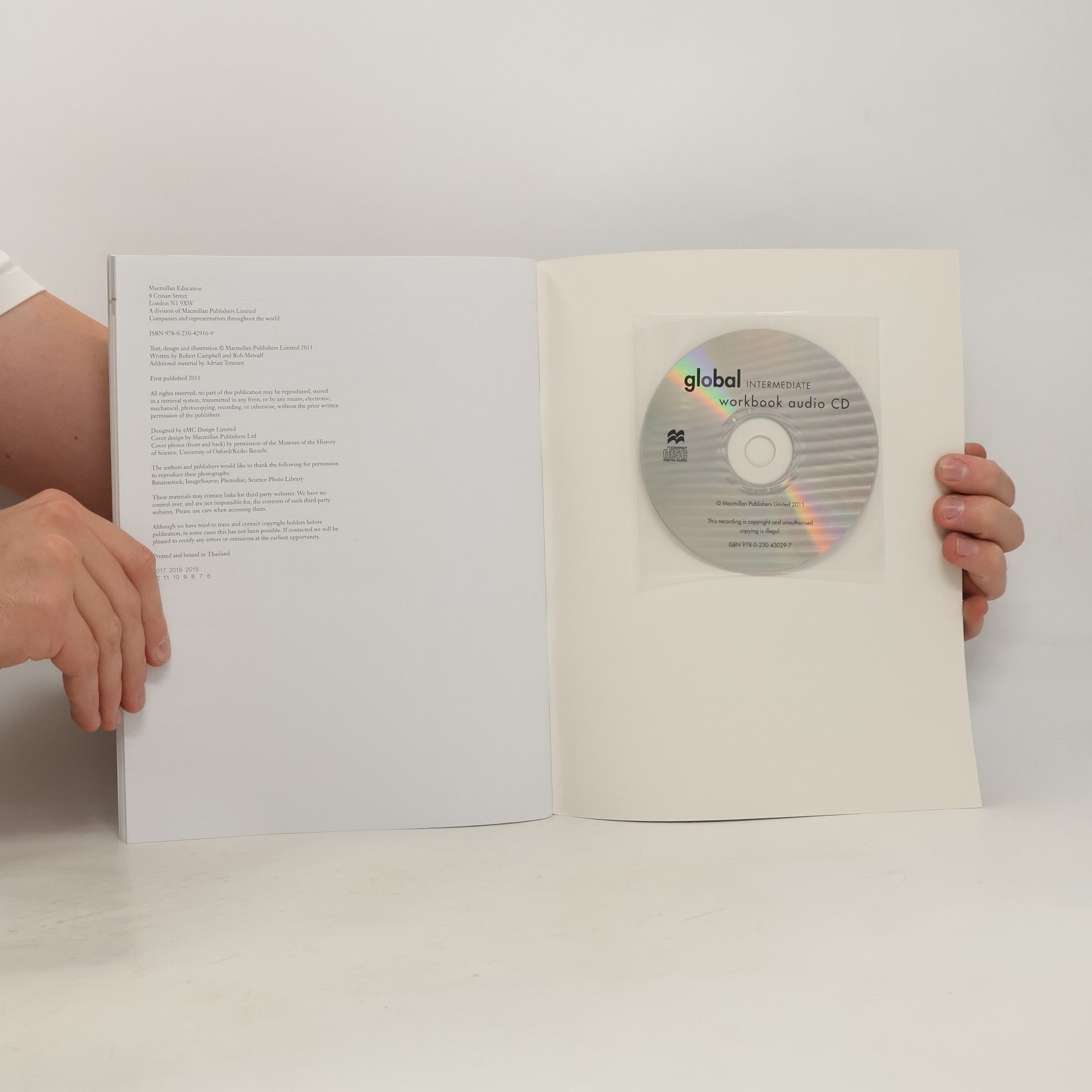 Lindsay Clandfield Global Intermediate Workbook With Key With Audio CD