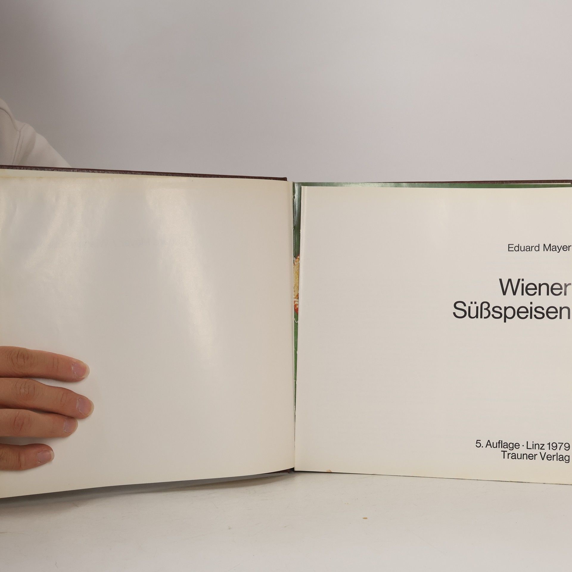 Eduard Mayer Wiener Süßspeisen