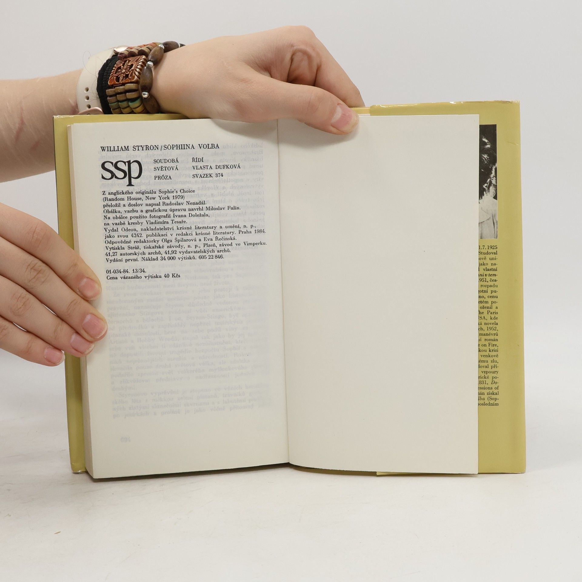 William Styron Sophiina volba