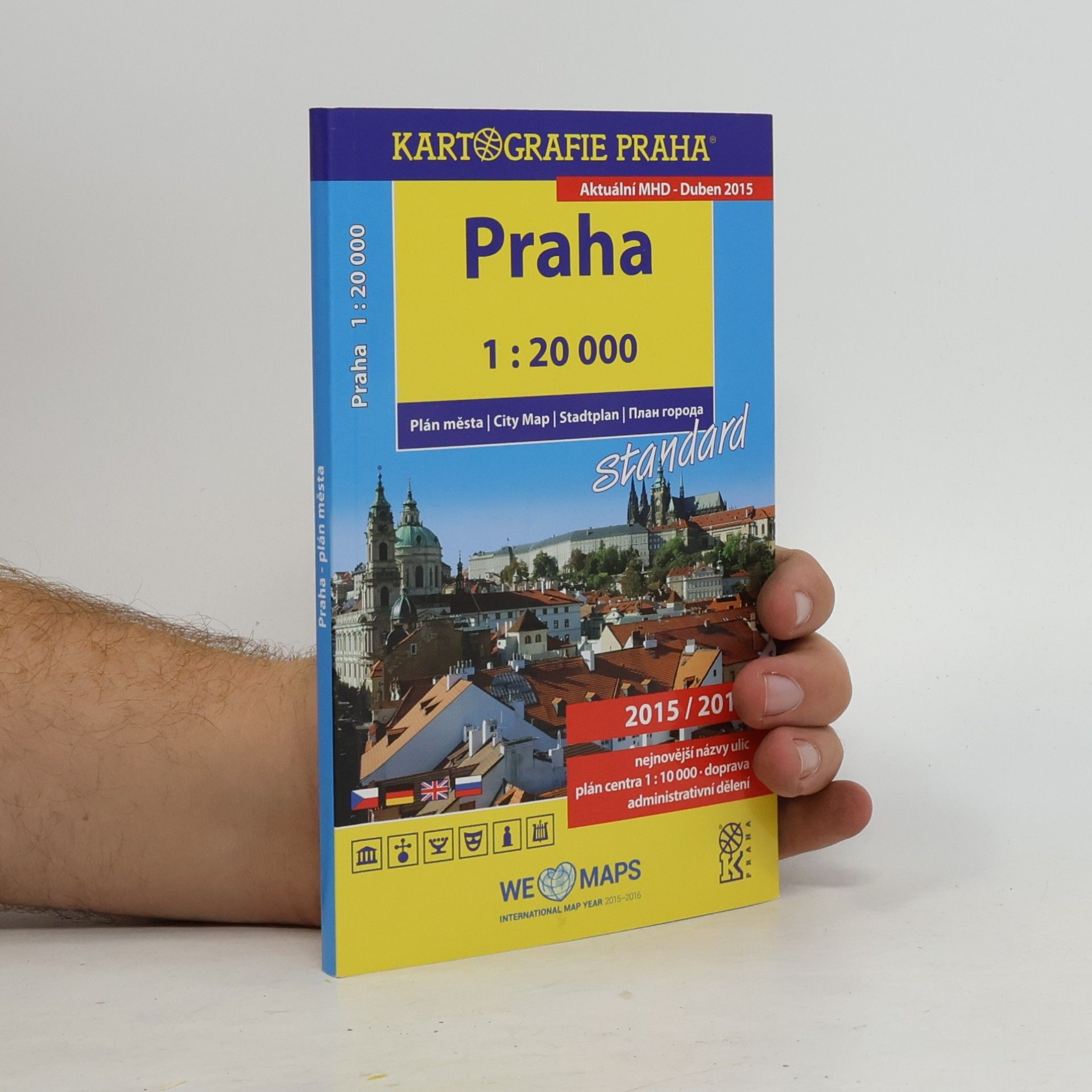 Autorenkollektiv Praha – plán města standard 1 : 20 000