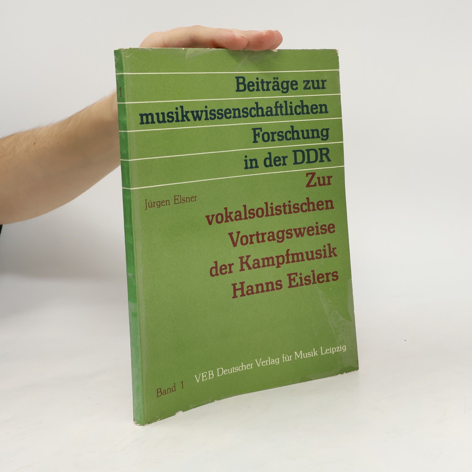Zur vokalsolistischen Vortragsweise der Kampfmusik Hanns Eislers