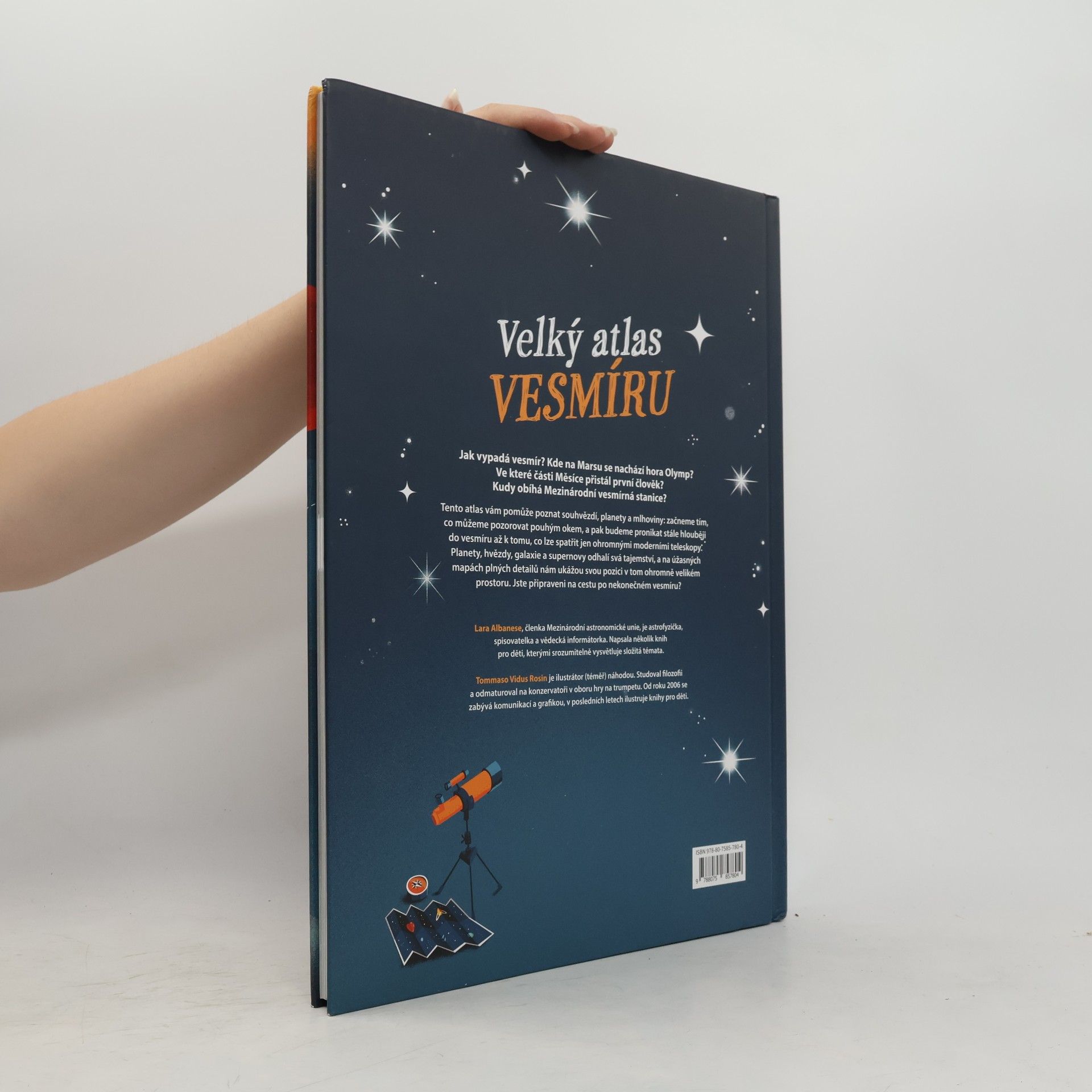 Lara Albanese Velký atlas vesmíru