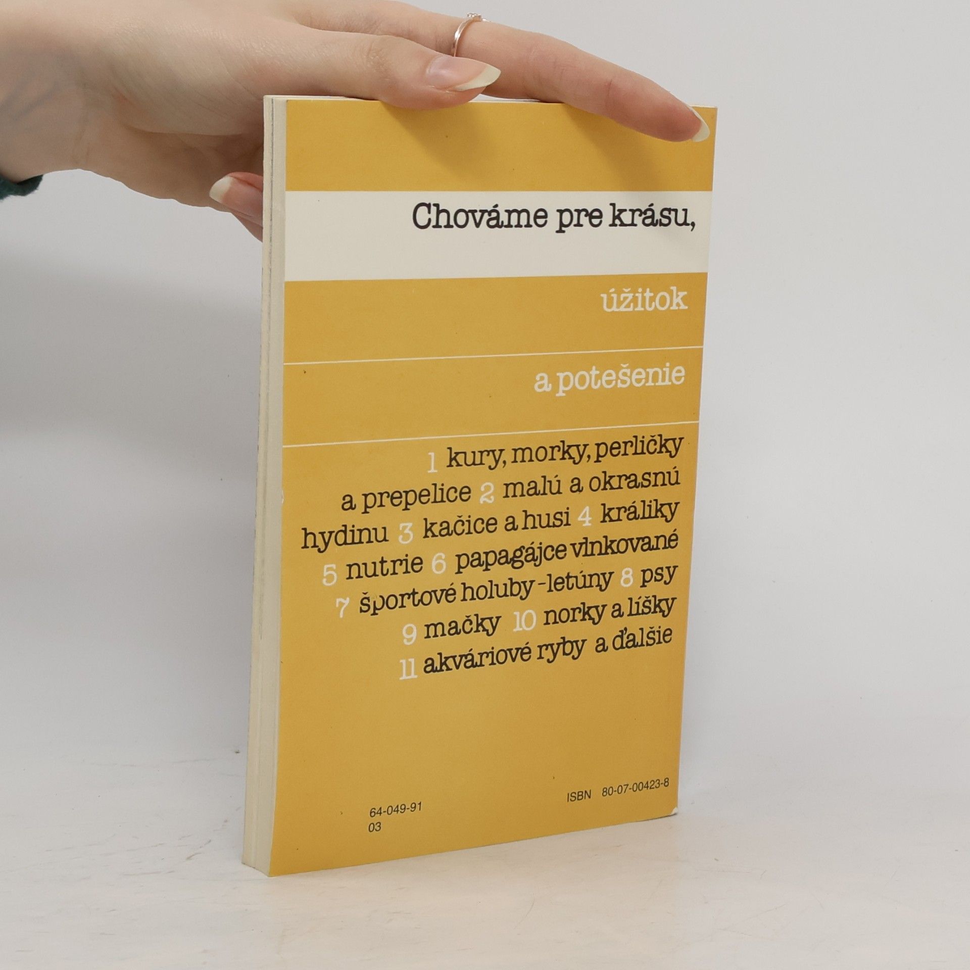 F. Szalay Chováme korytnačky