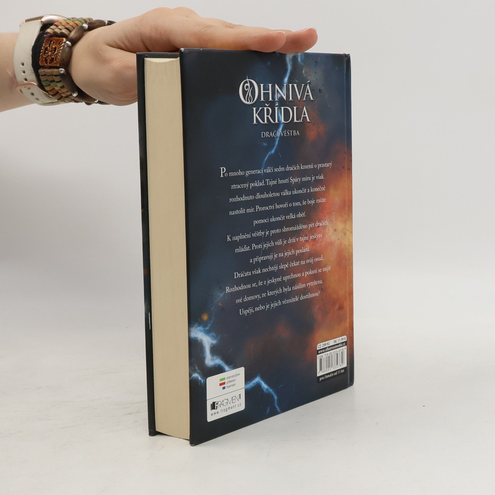 Tui Sutherland Ohnivá křídla. Dračí věštba