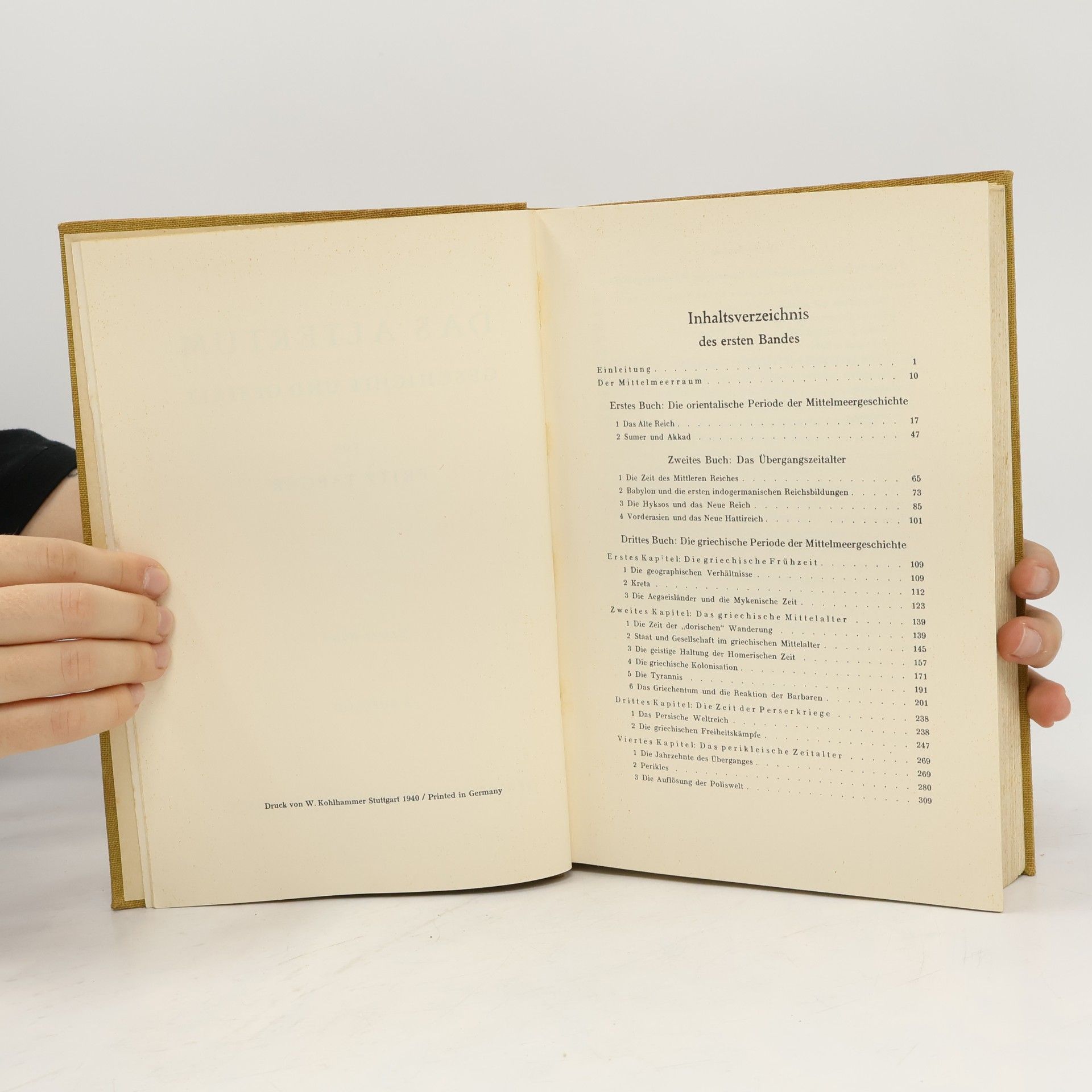 Taeger Das Altertum I