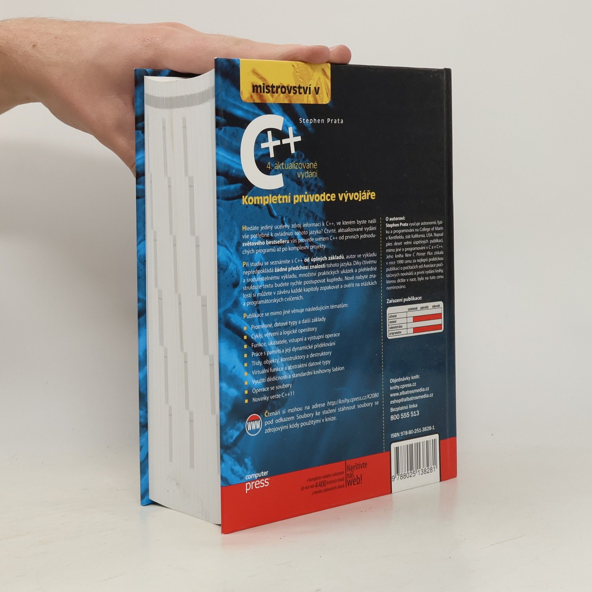Stephen Prata Mistrovství v C++ 4. aktualizované vydání