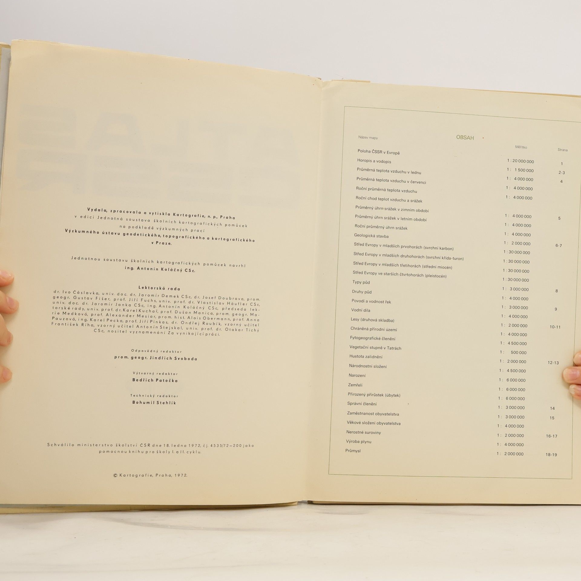 Autorenkollektiv Atlas ČSSR