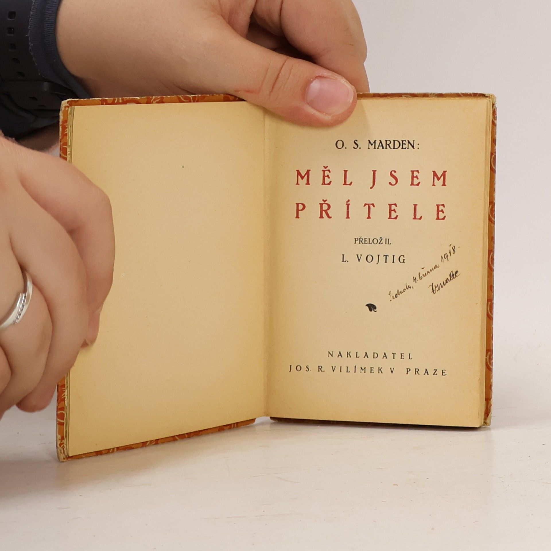 O. S. Marden Měl jsem přítele