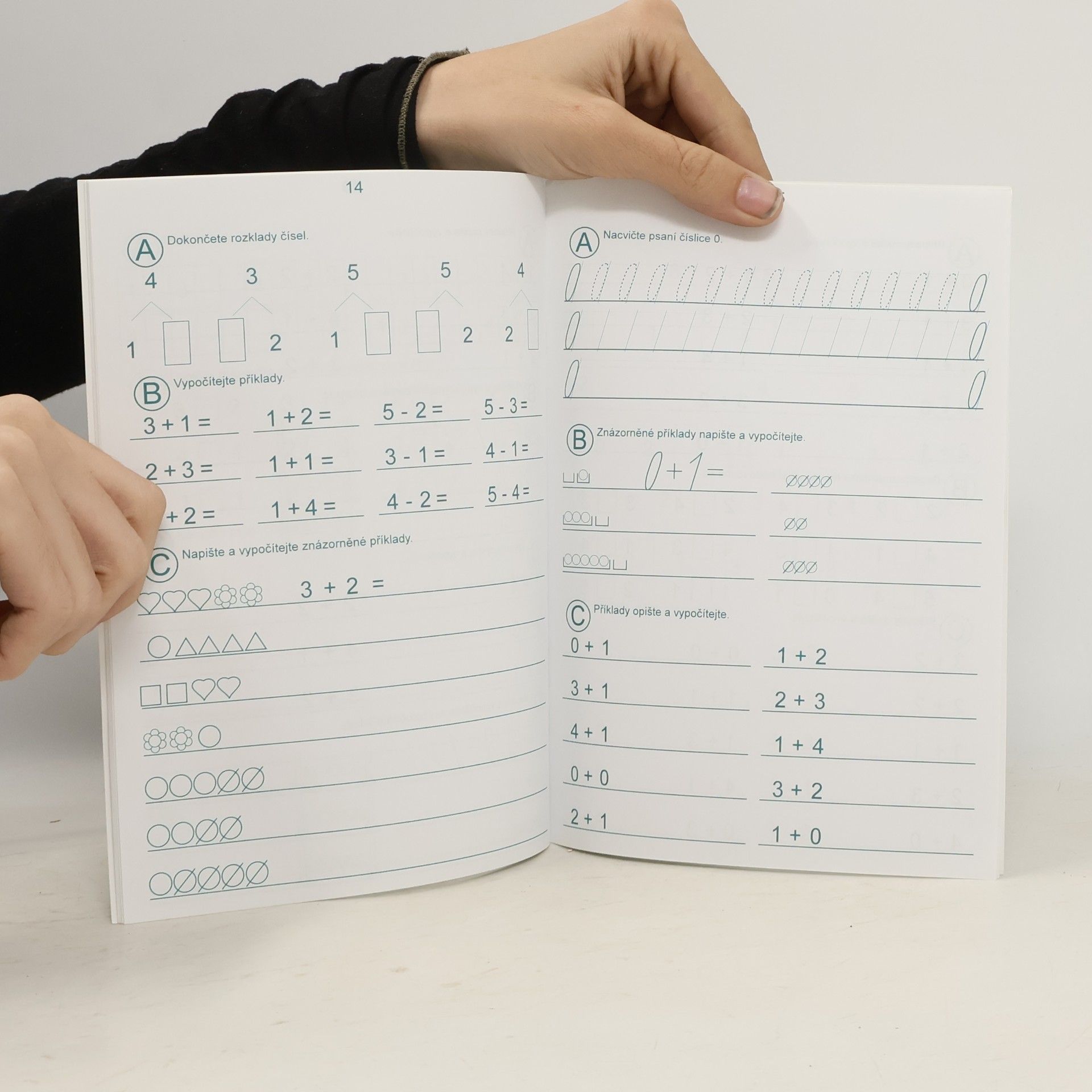 Jana Potůčková Procvičovací sešit z matematiky pro 1. třídu základní školy