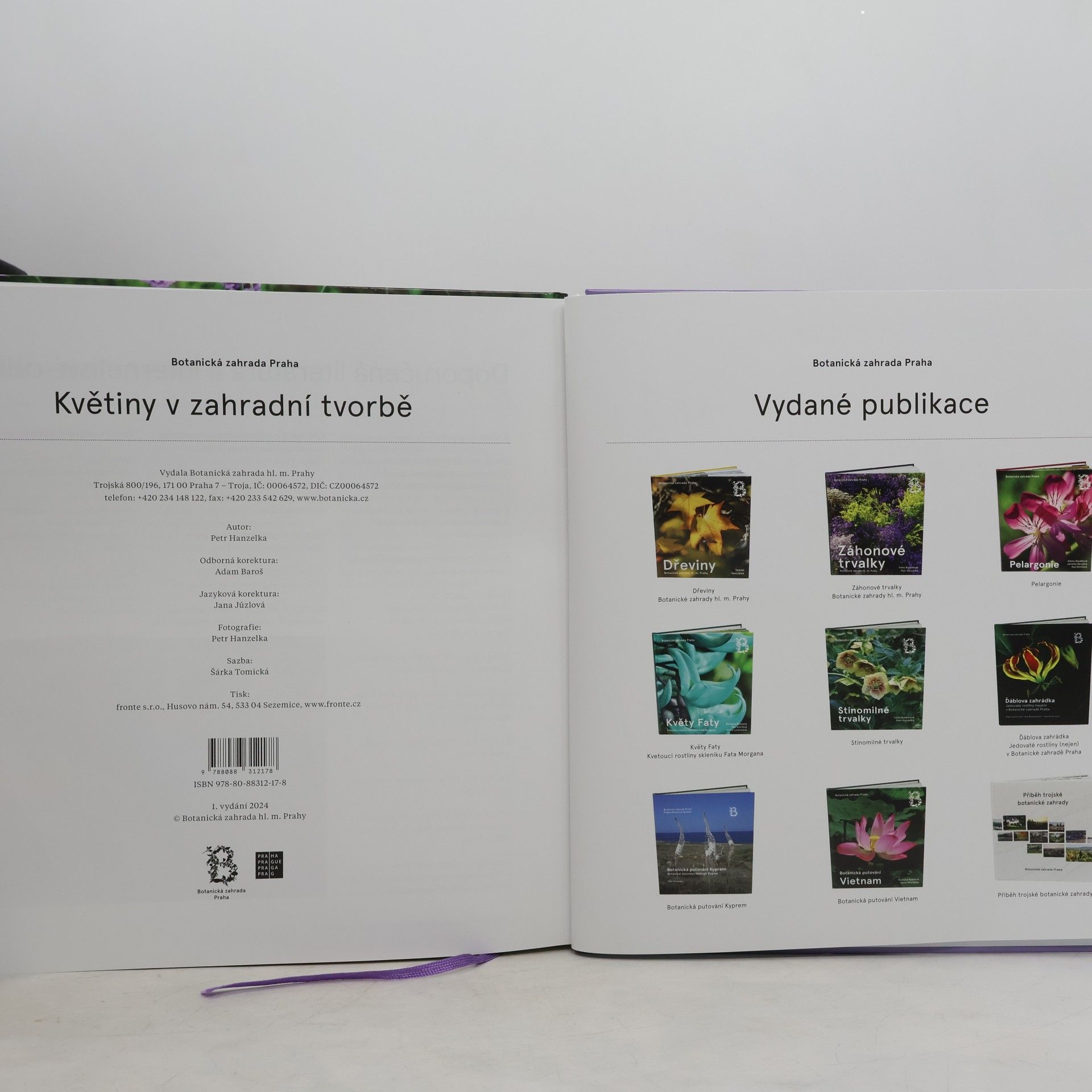 Petr Hanzelka Květiny v zahradní tvorbě