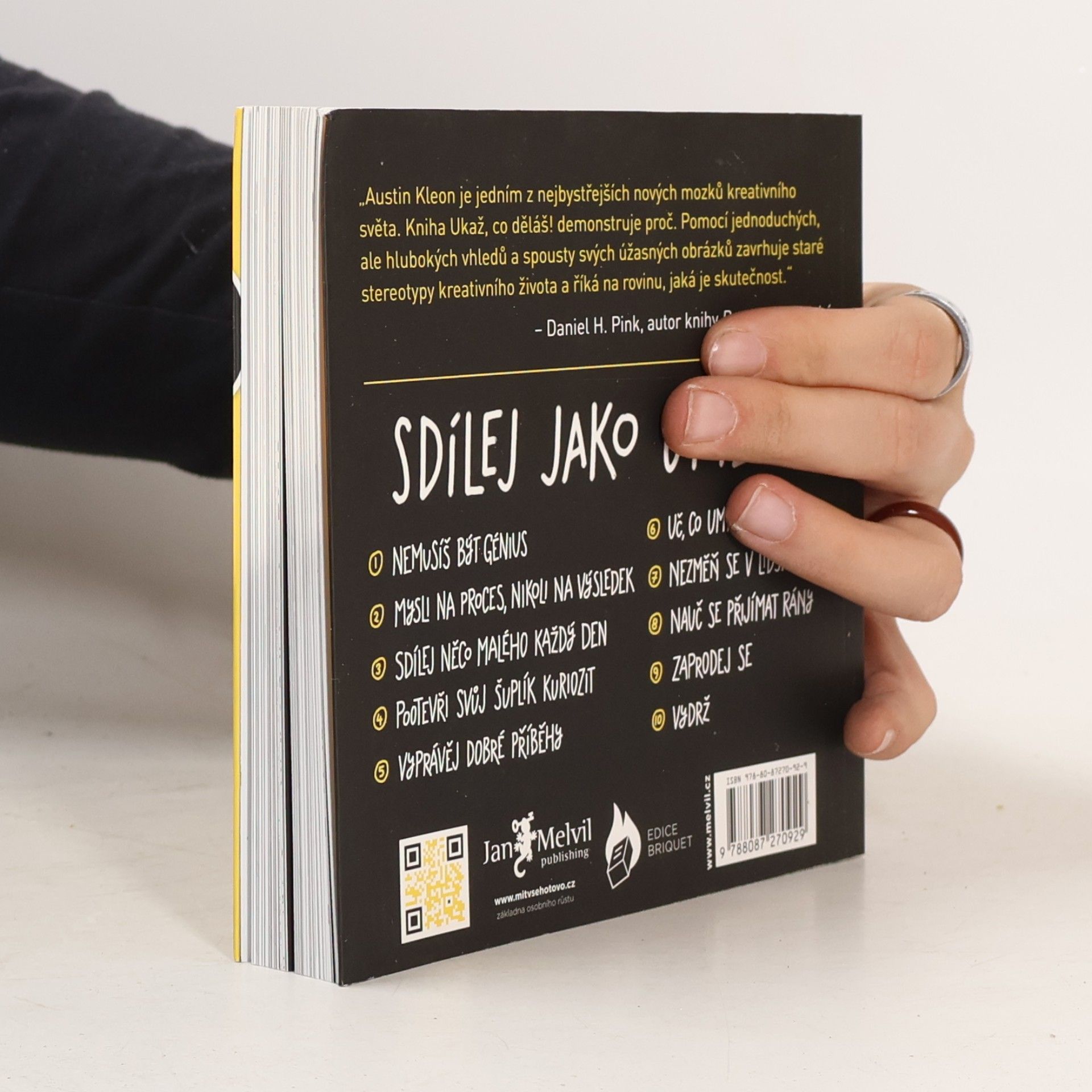 Austin Kleon Ukaž, co děláš! 10 způsobů, jak sdílet svou kreativitu a nechat se objevit